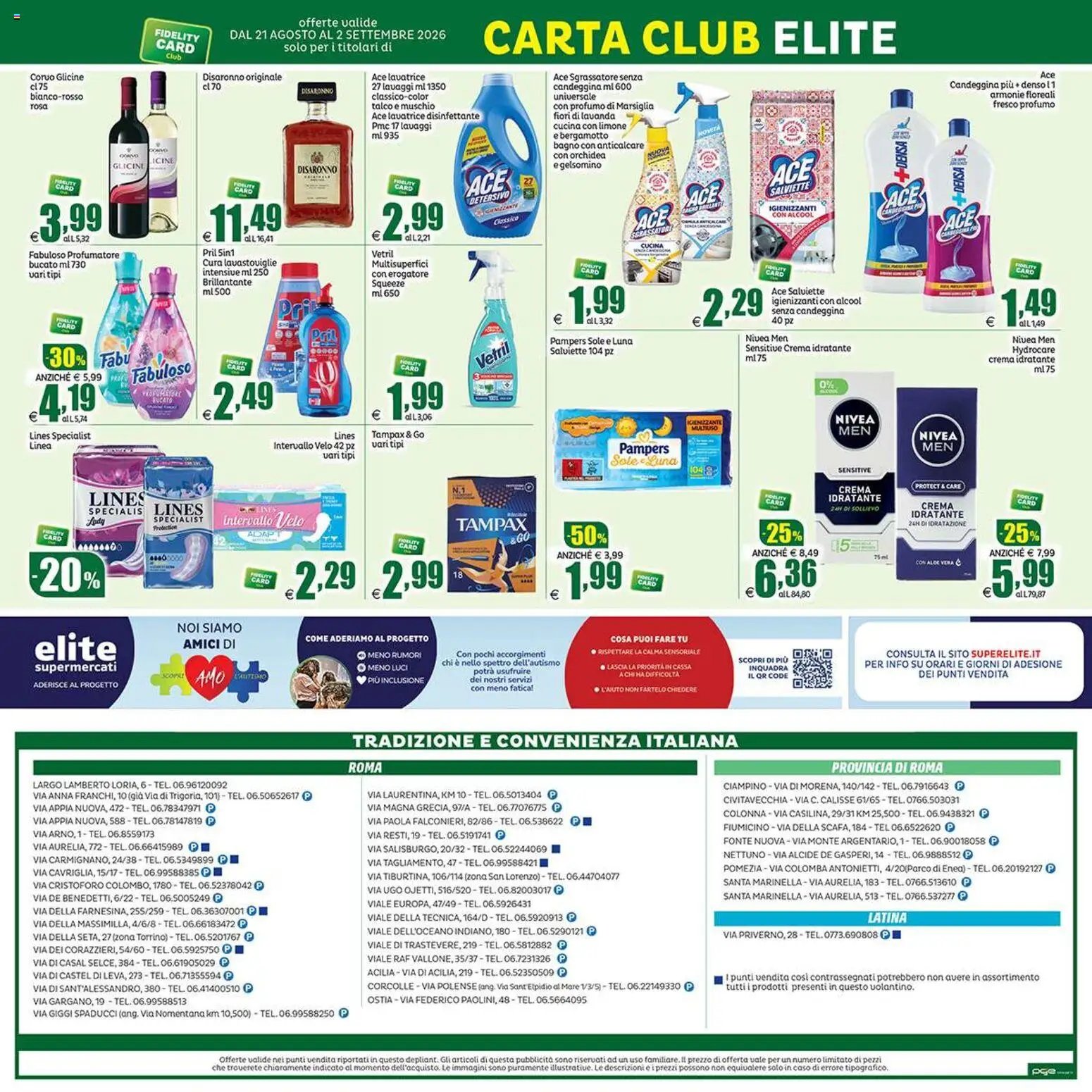 Elite Supermercati volantino