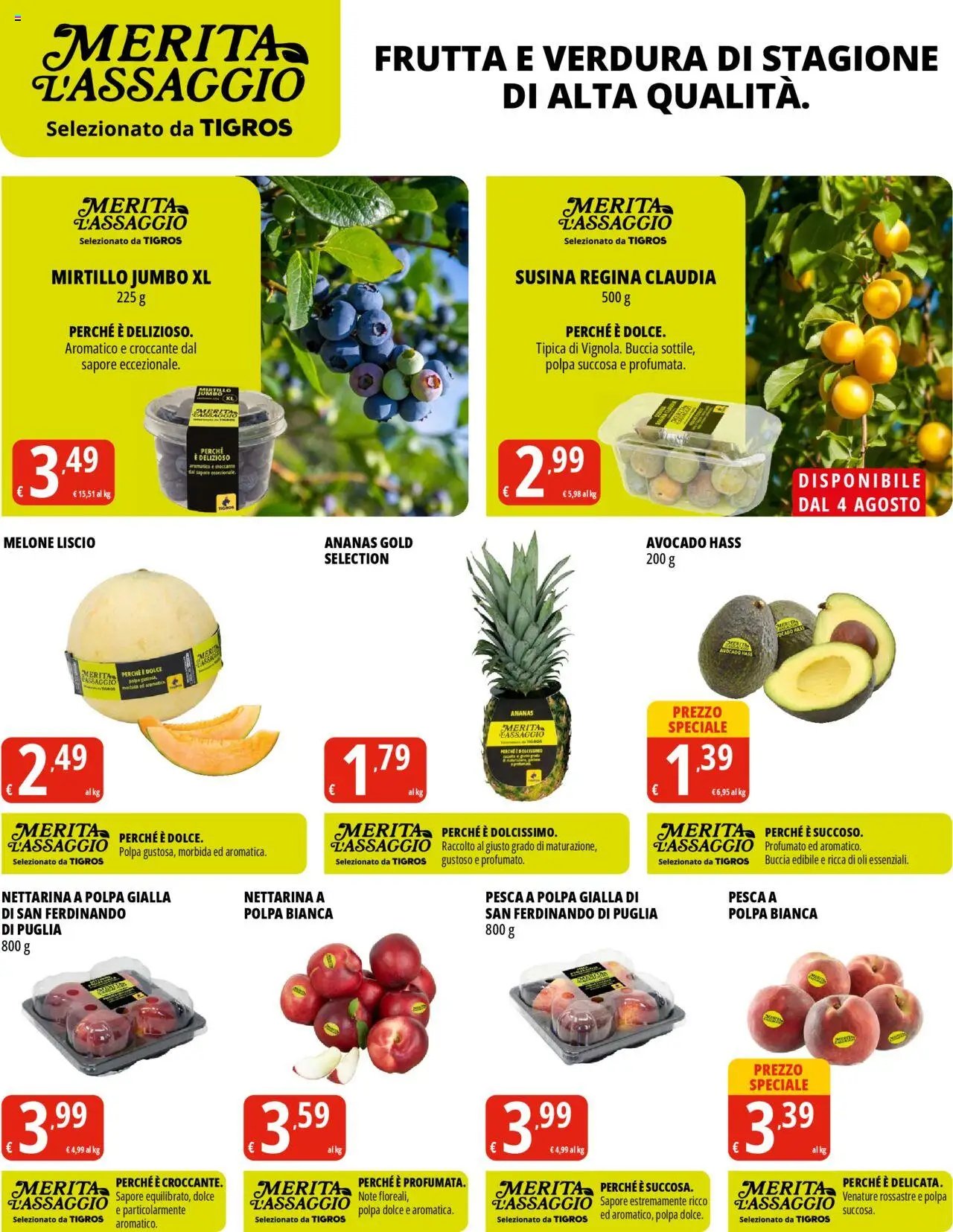 Volantino Tigros (2025-07-31 - 2025-08-18)