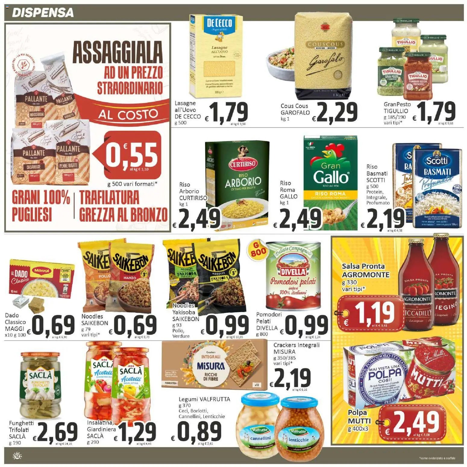 Paghi Poco volantino