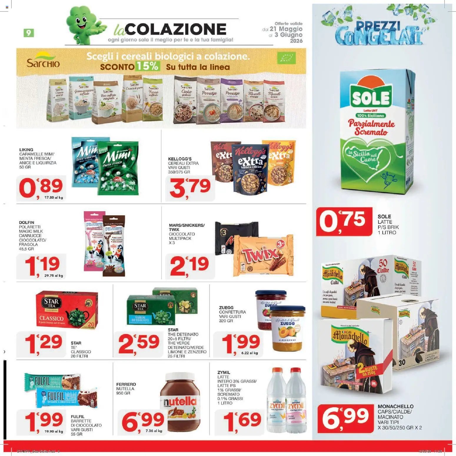 SISA volantino (2026-05-21 - 2026-06-03)