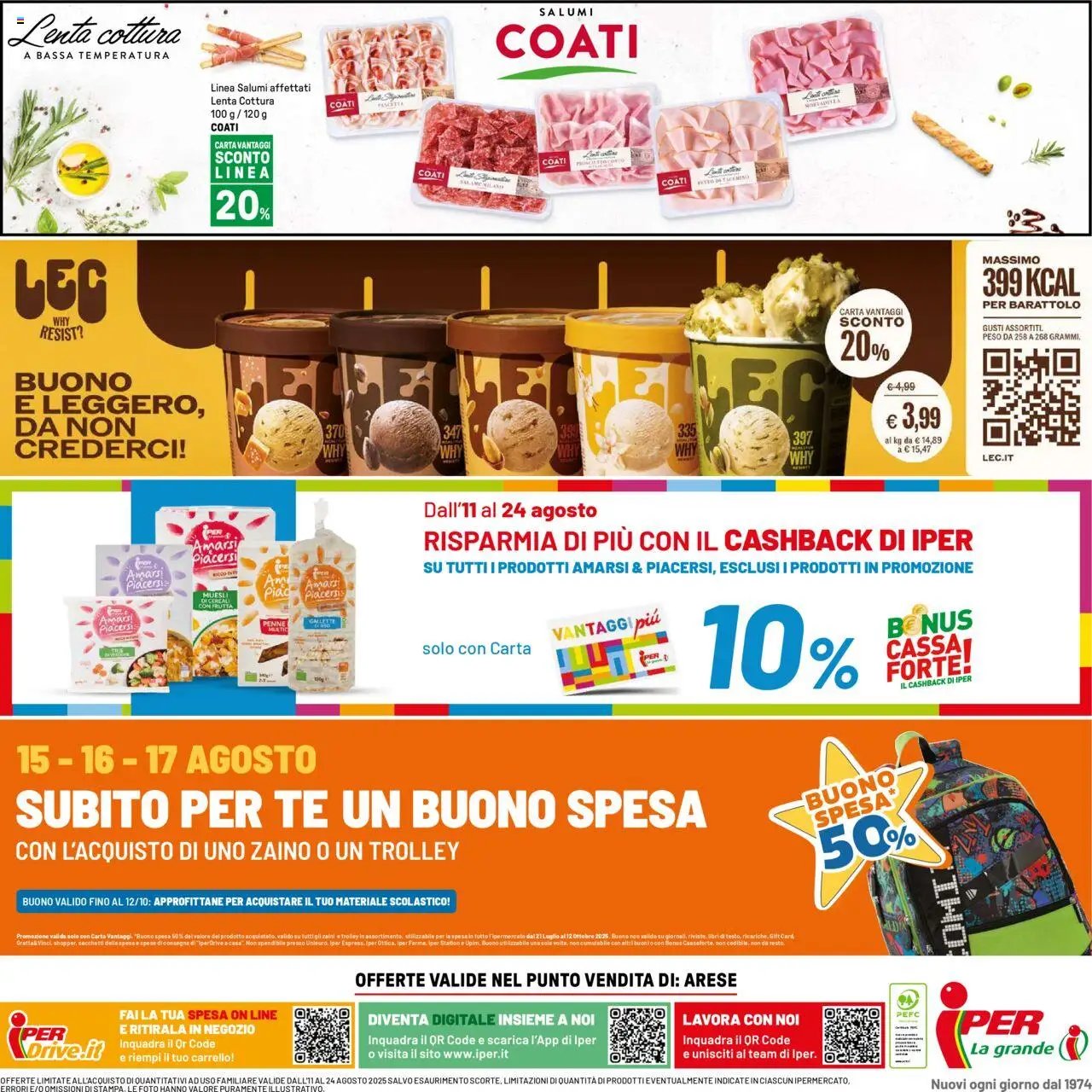 Volantino Iper (2025-08-11 - 2025-08-24)