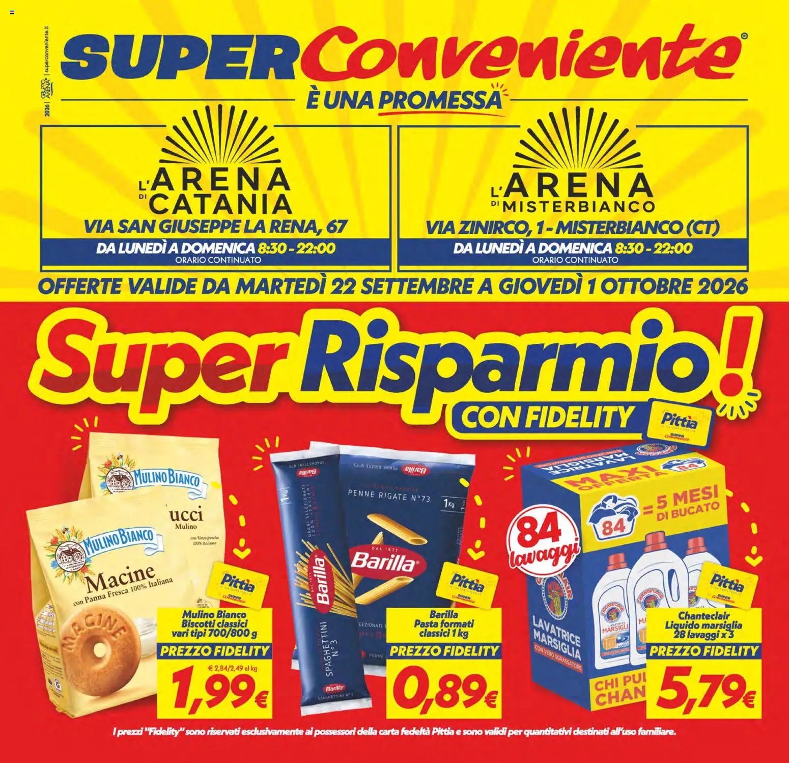 SuperConveniente volantino Misterbianco, Catania