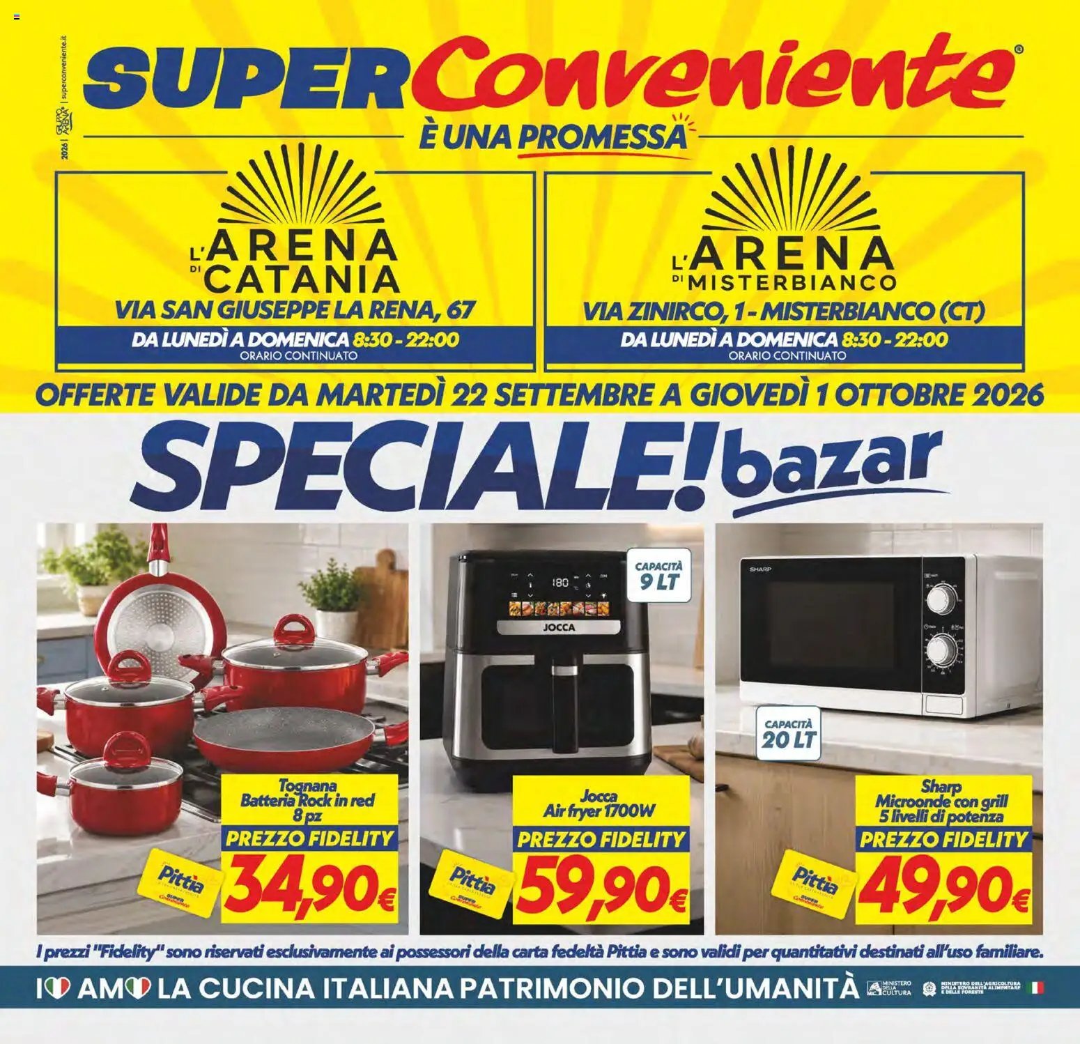 SuperConveniente volantino Misterbianco, Catania