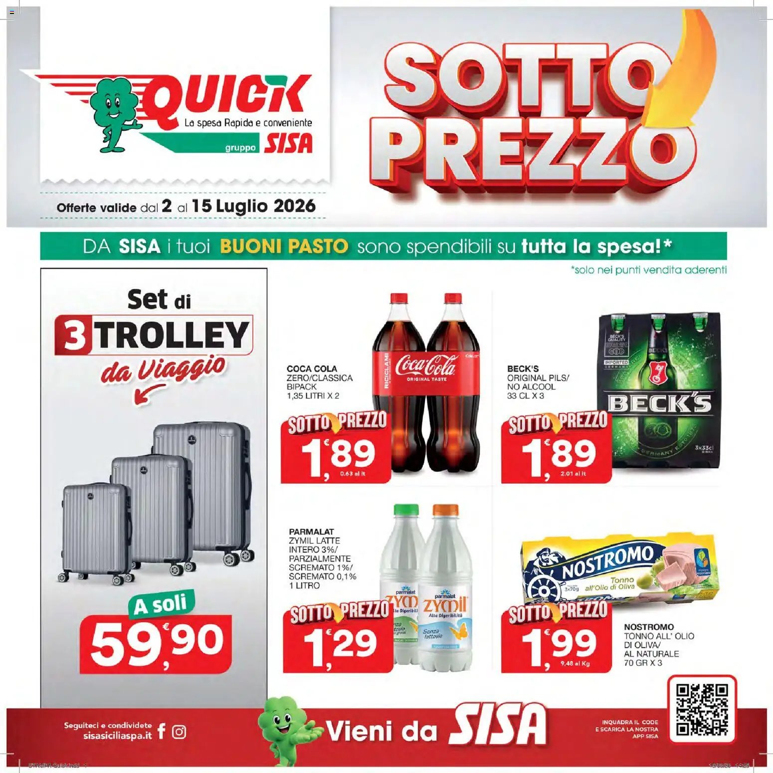 SISA volantino Quick