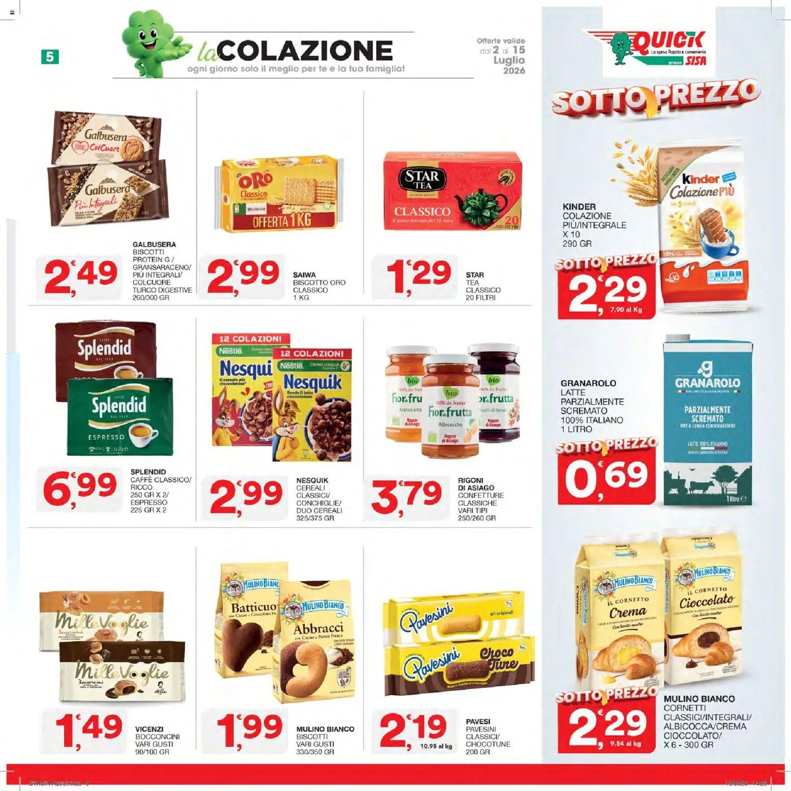 SISA volantino Quick