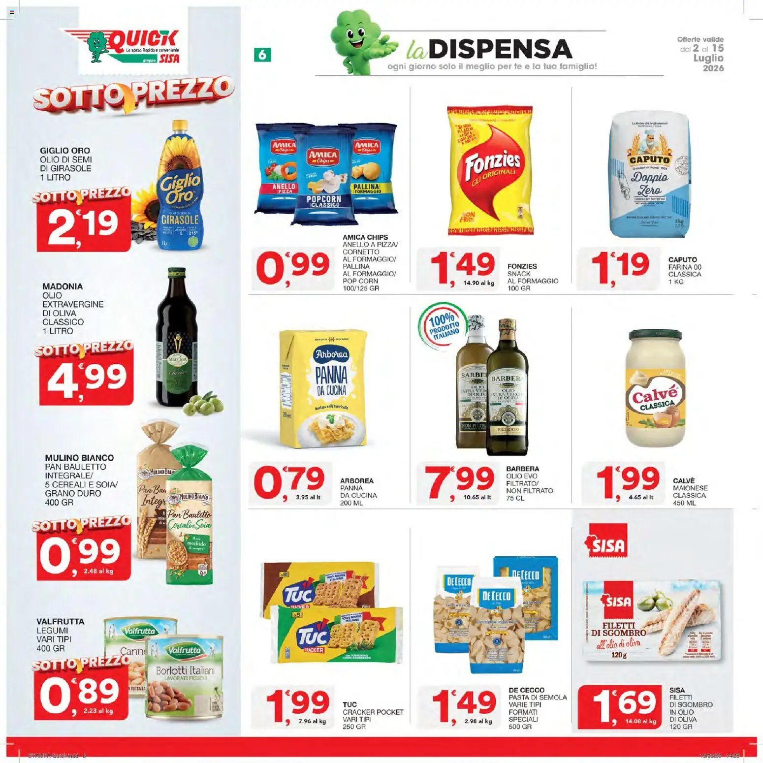 SISA volantino Quick