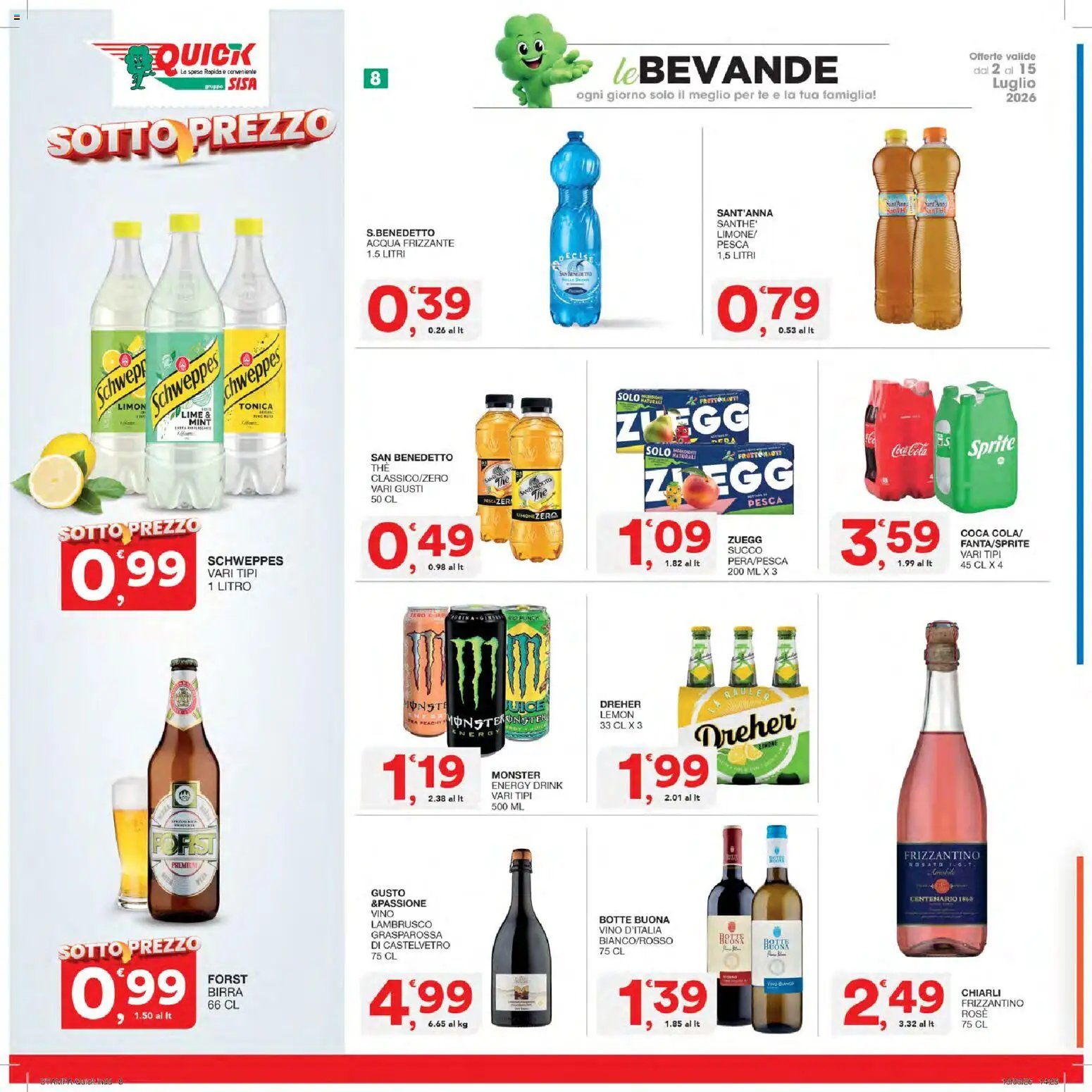 SISA volantino Quick