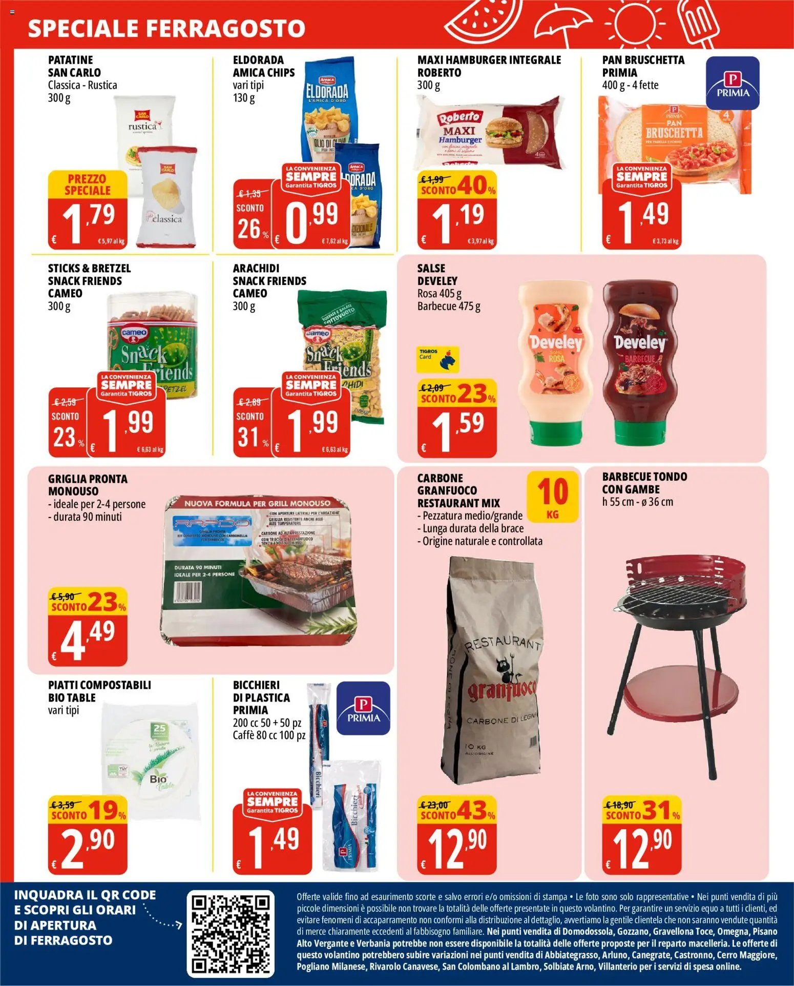 Tigros volantino Sconti