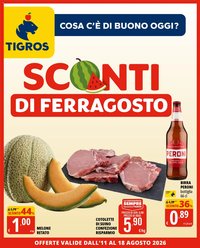 Tigros volantino Sconti