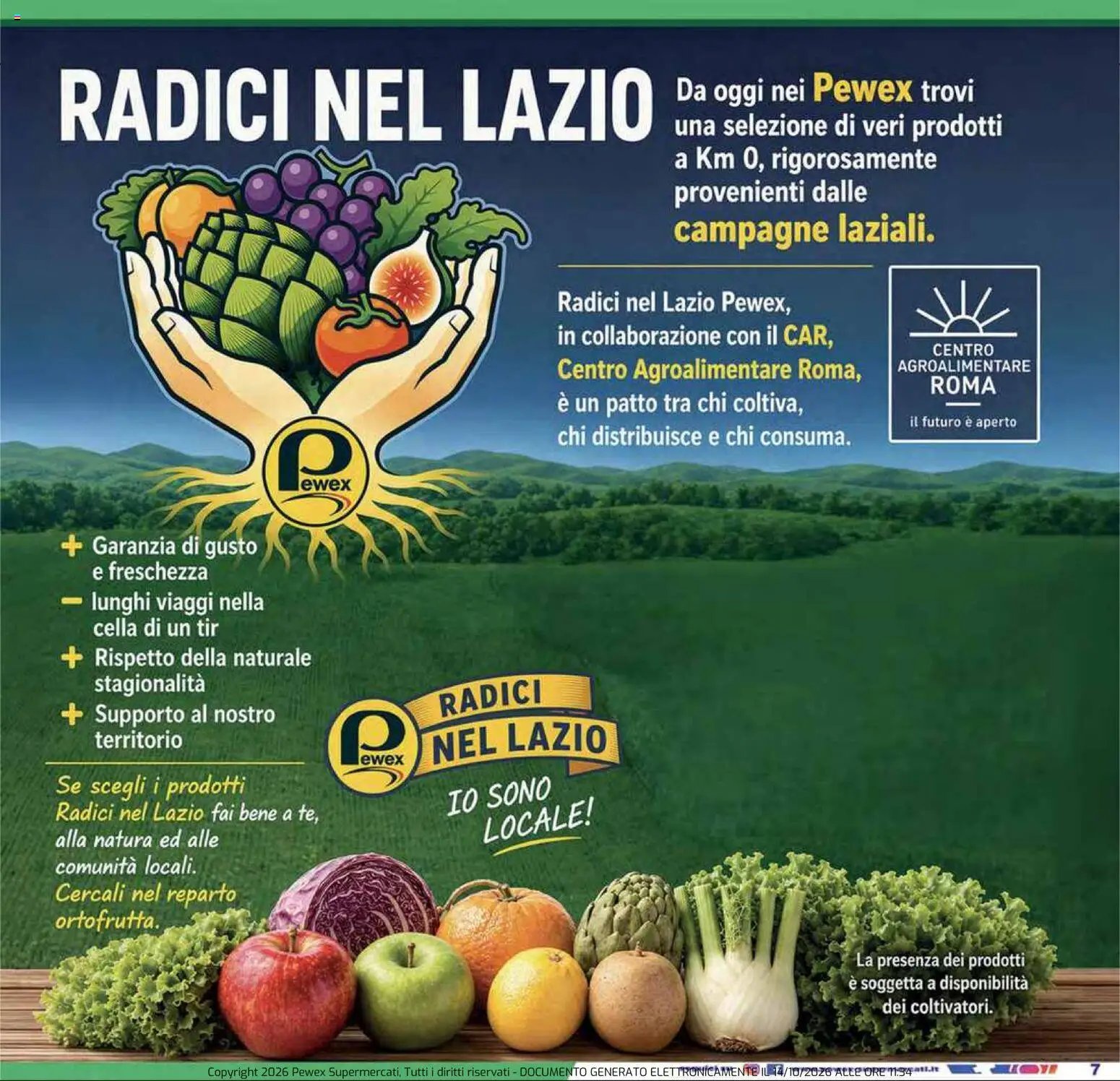 Pewex volantino Ultramercato Irnerio