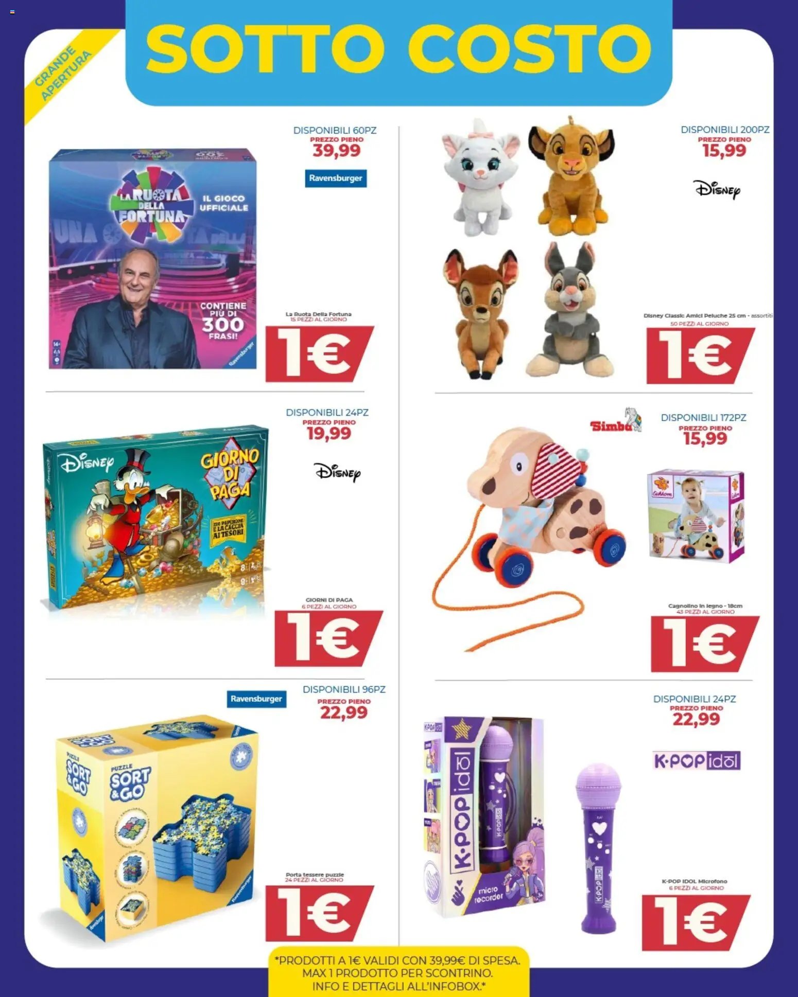 Toys Center volantino Apertura Ottaviano
