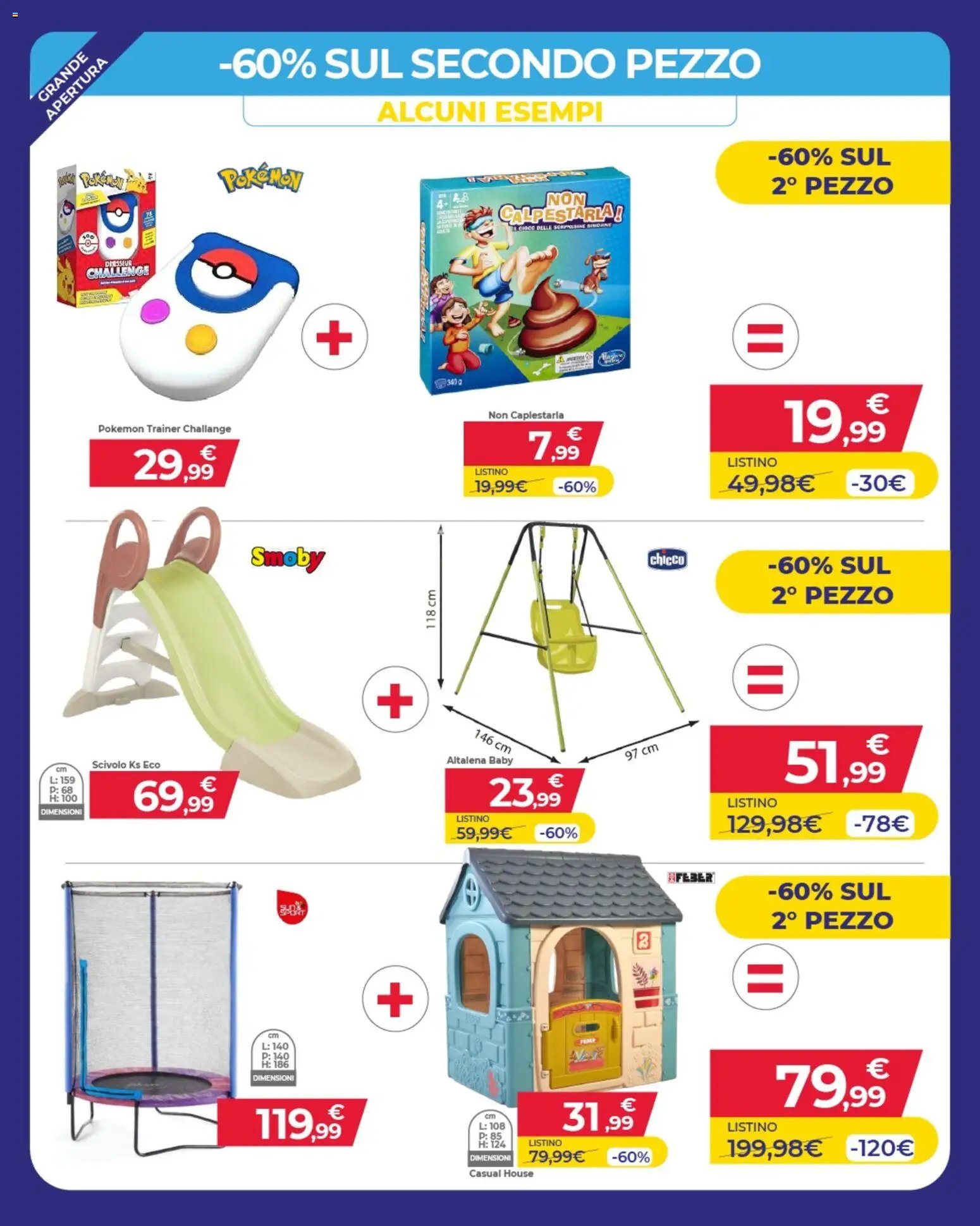 Toys Center volantino Apertura Ottaviano