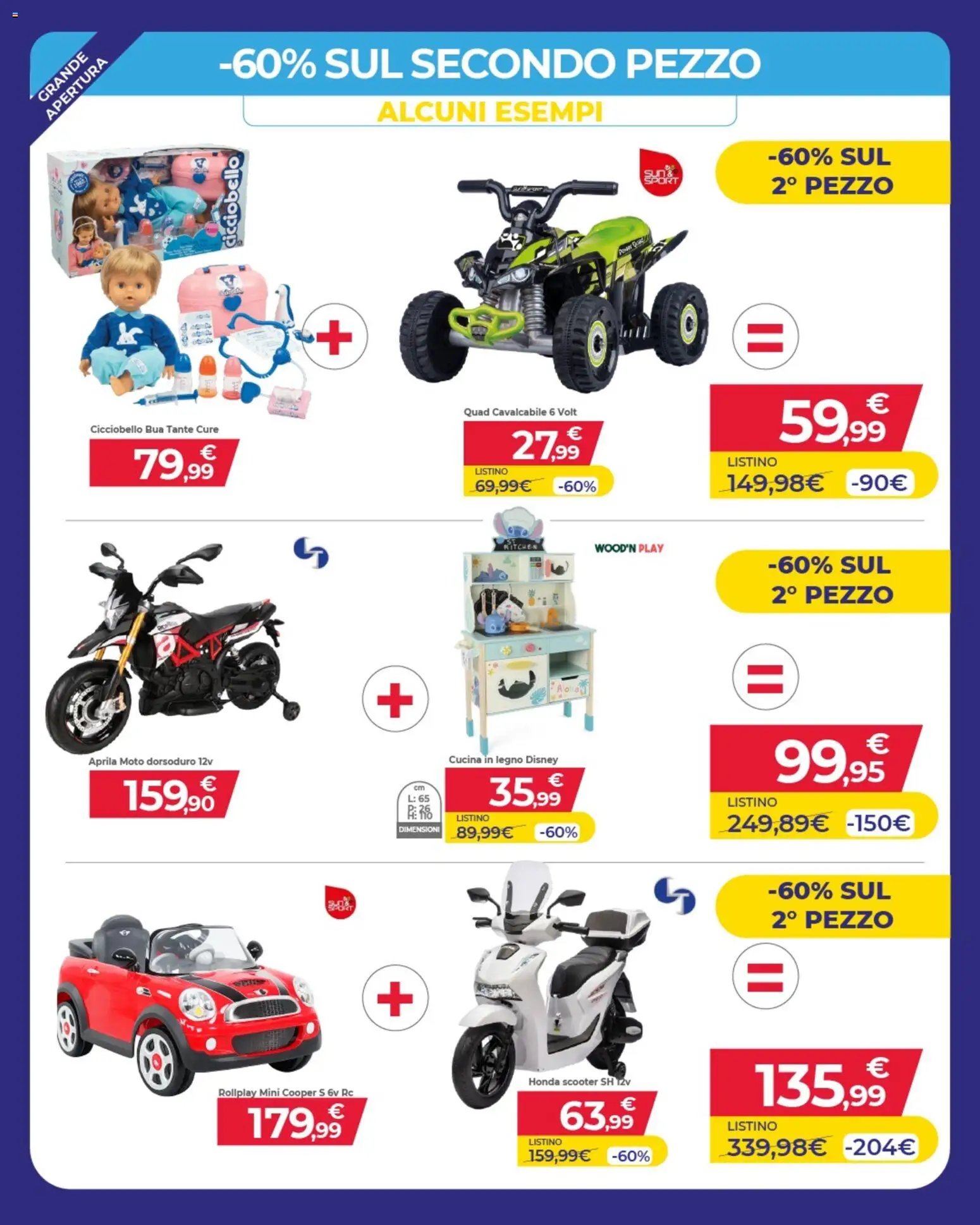 Toys Center volantino Apertura Ottaviano