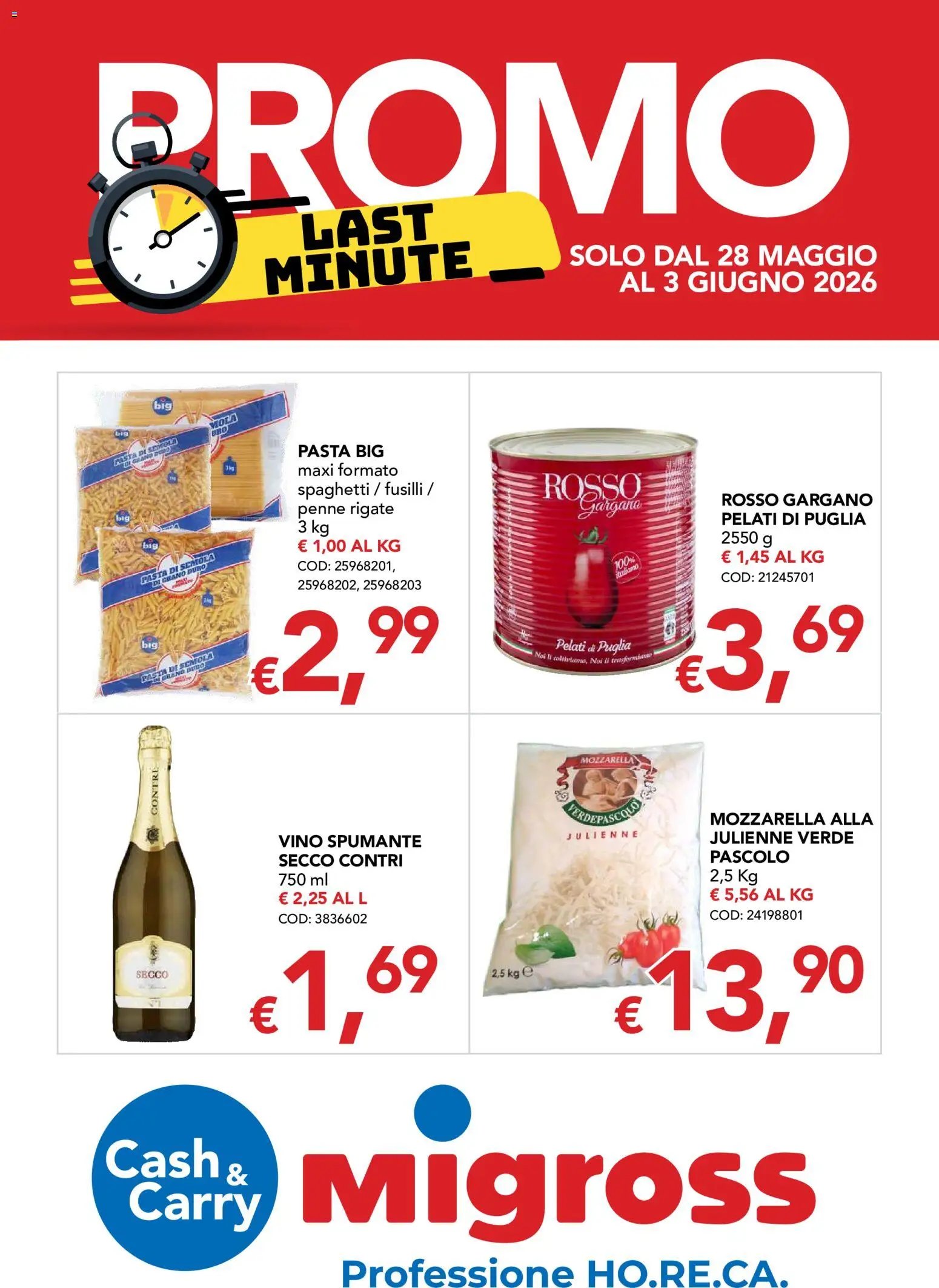 Migross volantino Last minute