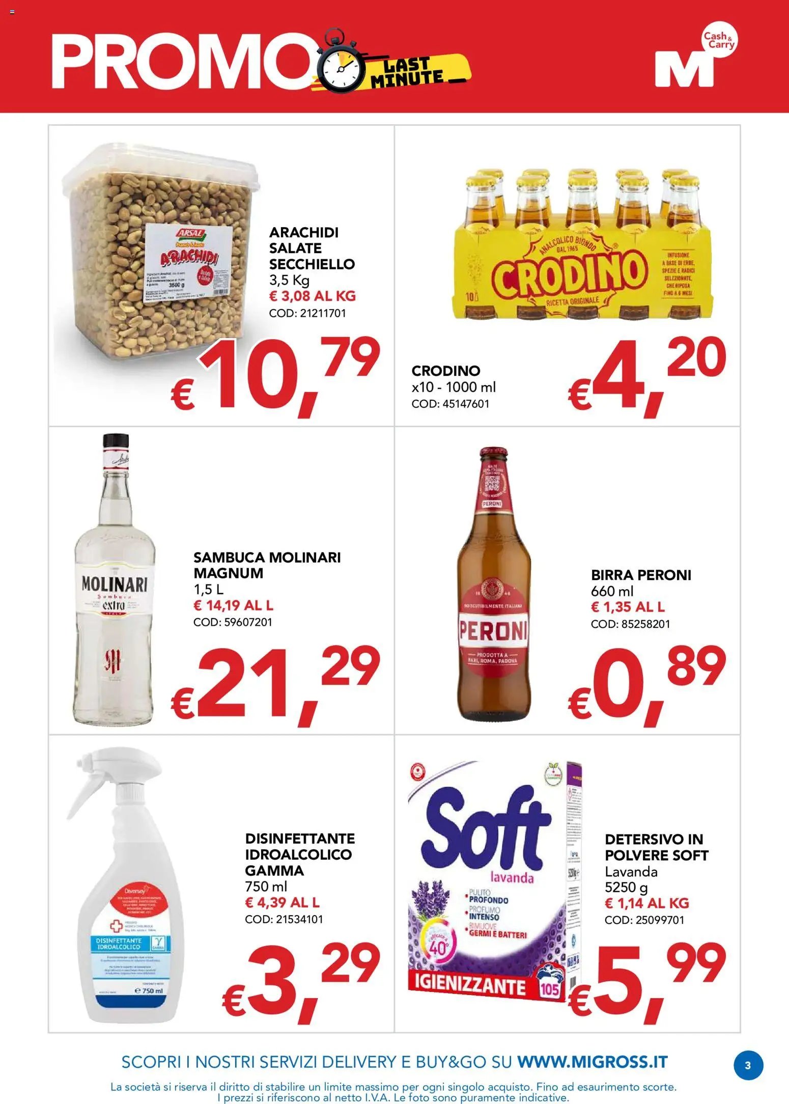 Migross volantino Last minute