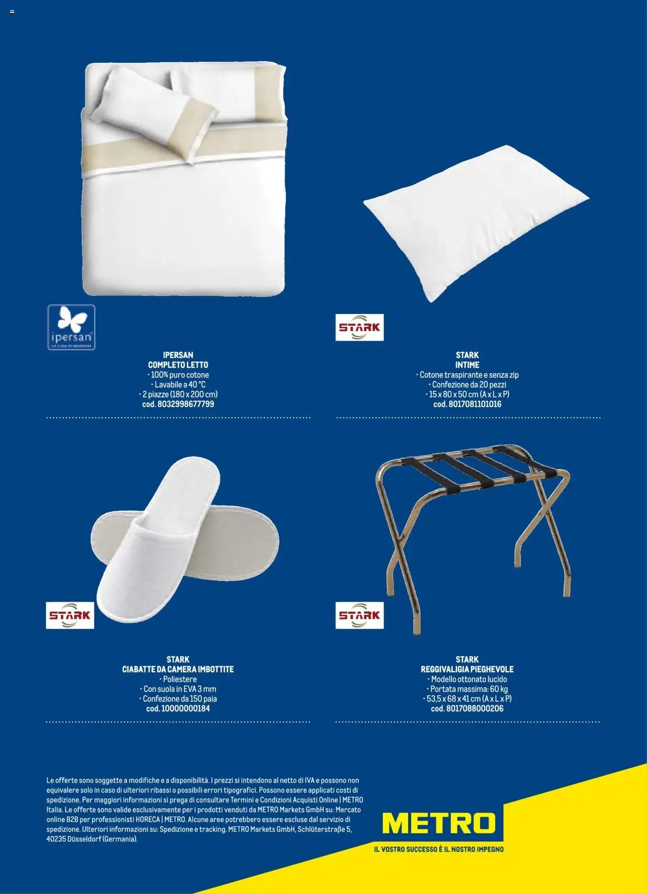 Metro Hotel catalogo (2025-10-17 - 2026-10-17)