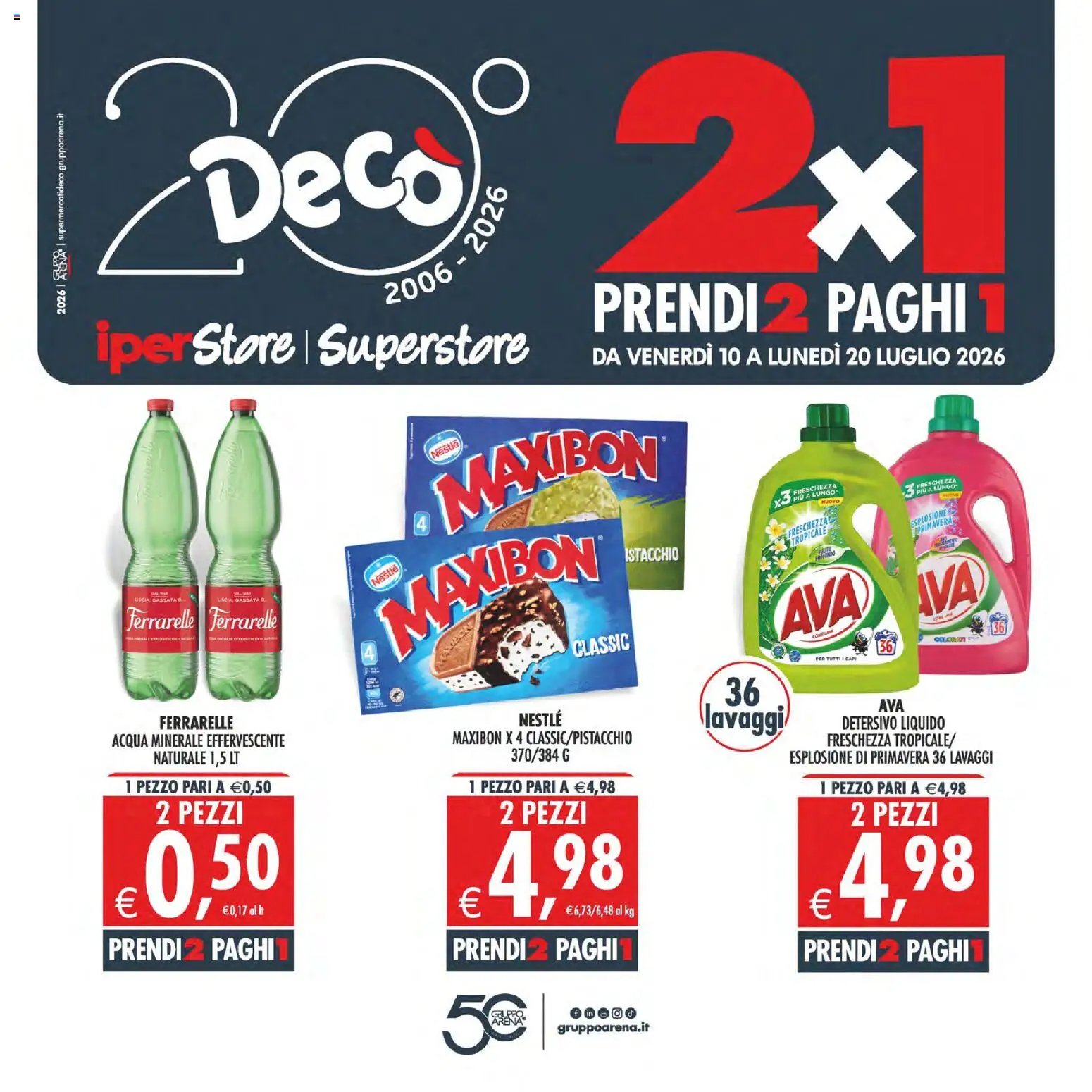 Decò volantino iperStore, Superstore