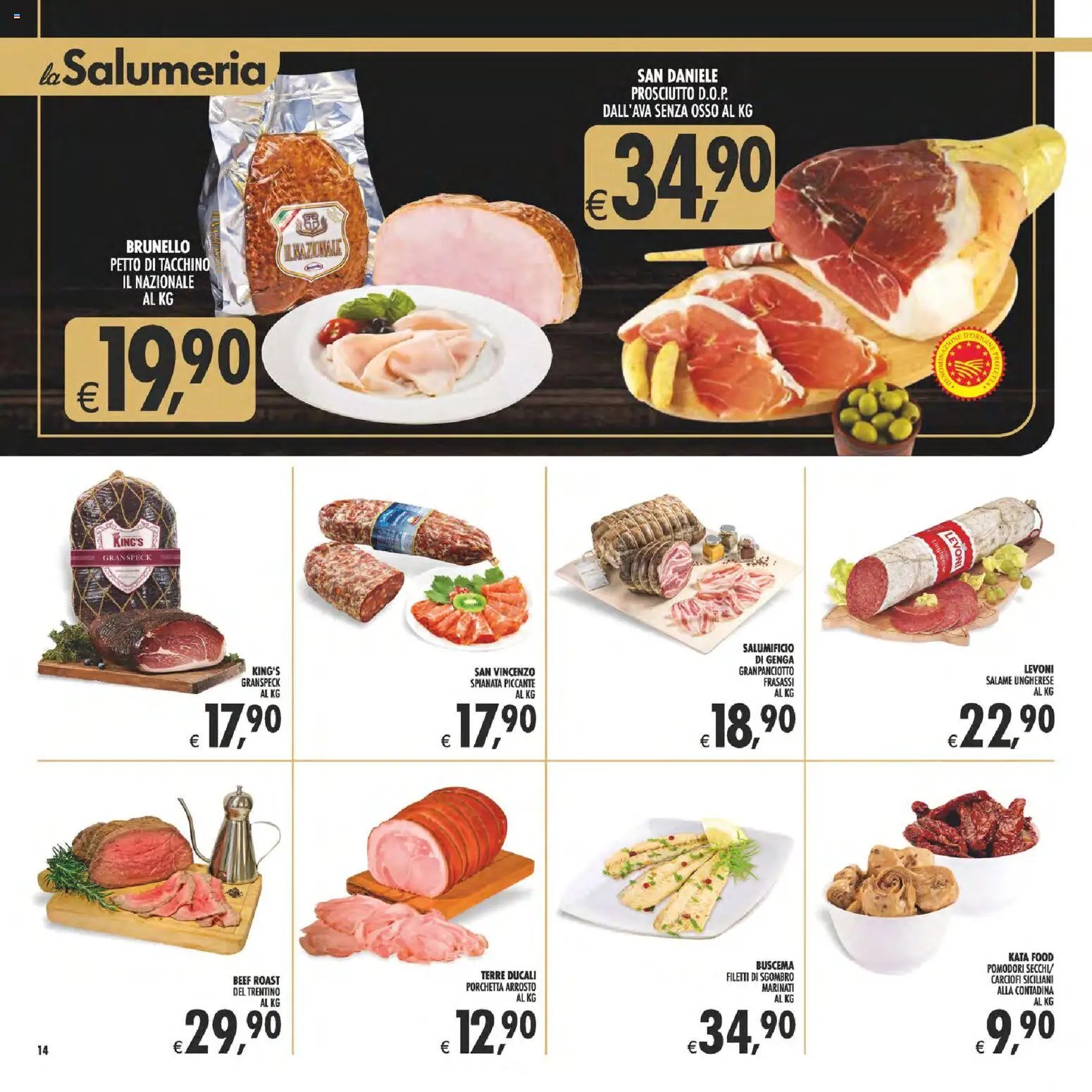 Decò volantino Gourmet Sicilia