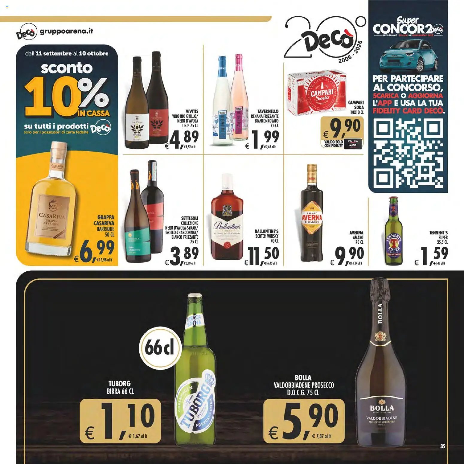 Decò volantino Gourmet Sicilia