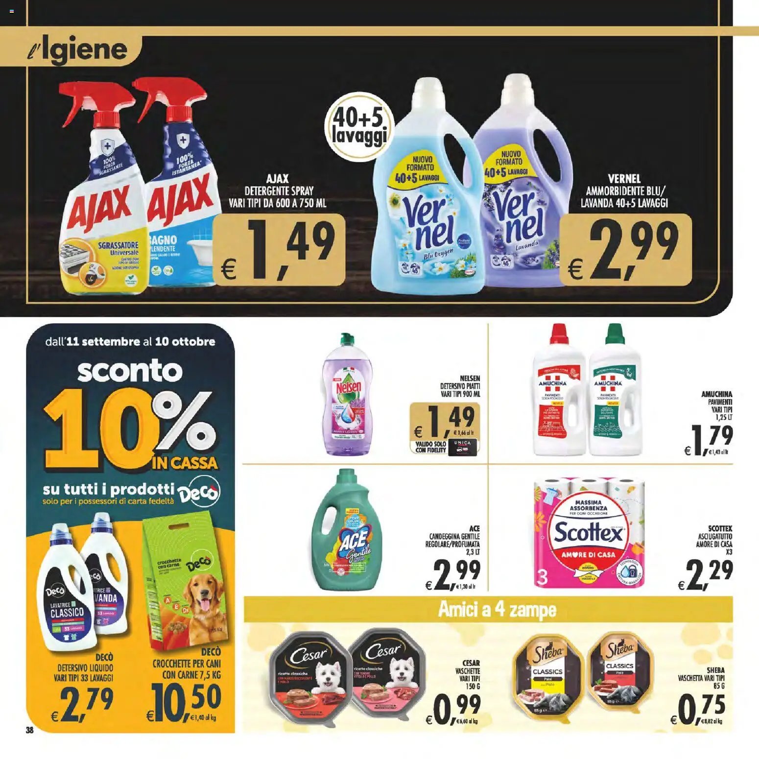 Decò volantino Gourmet Sicilia