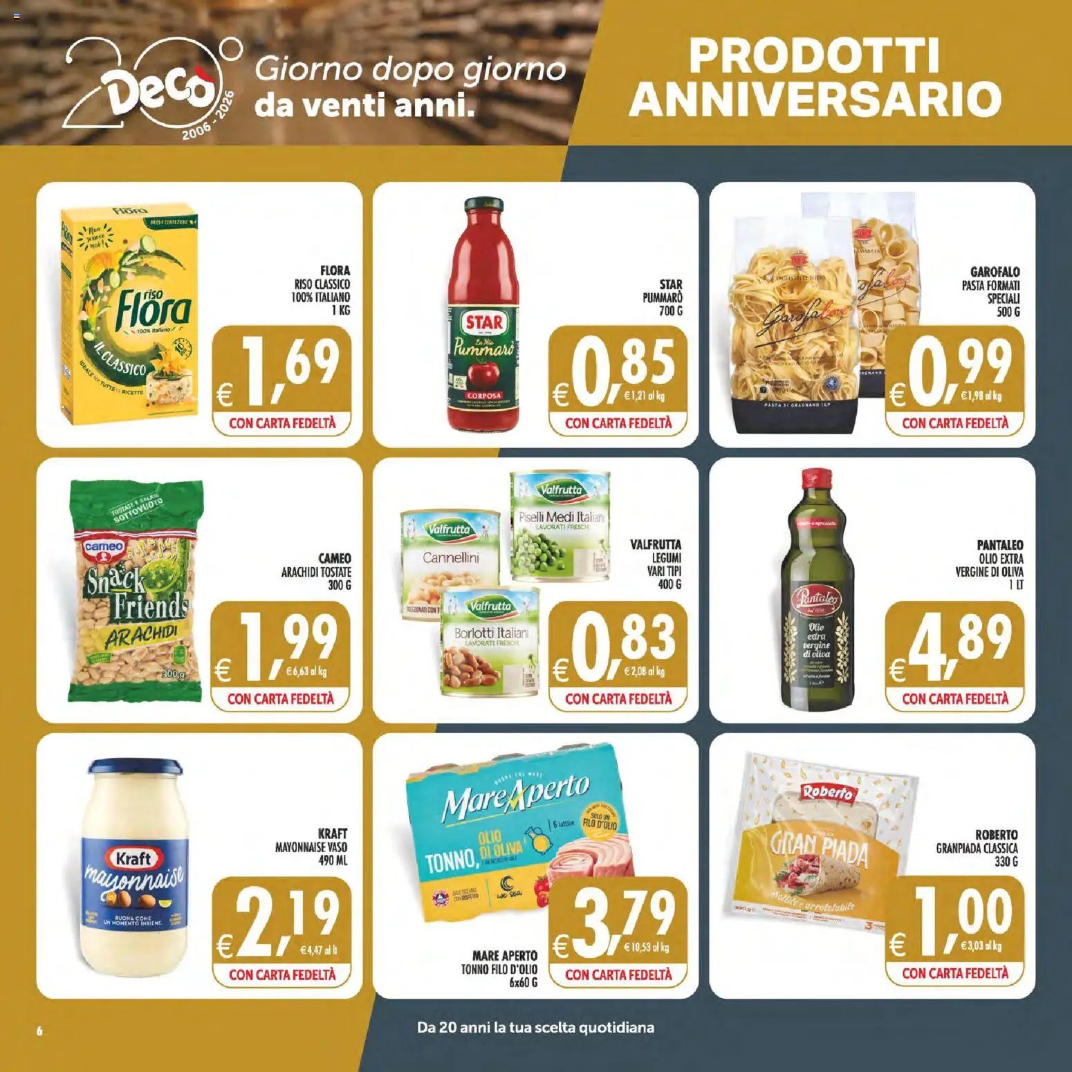 Decò volantino Gourmet Sicilia