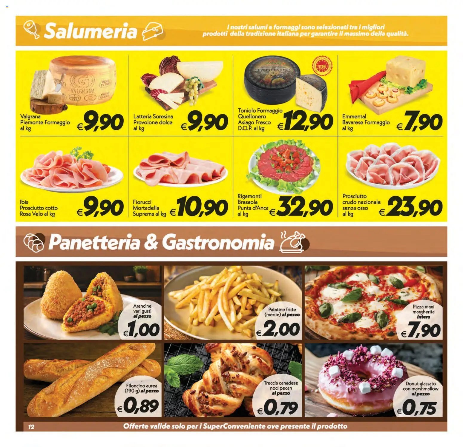 SuperConveniente volantino Gela, Vittoria
