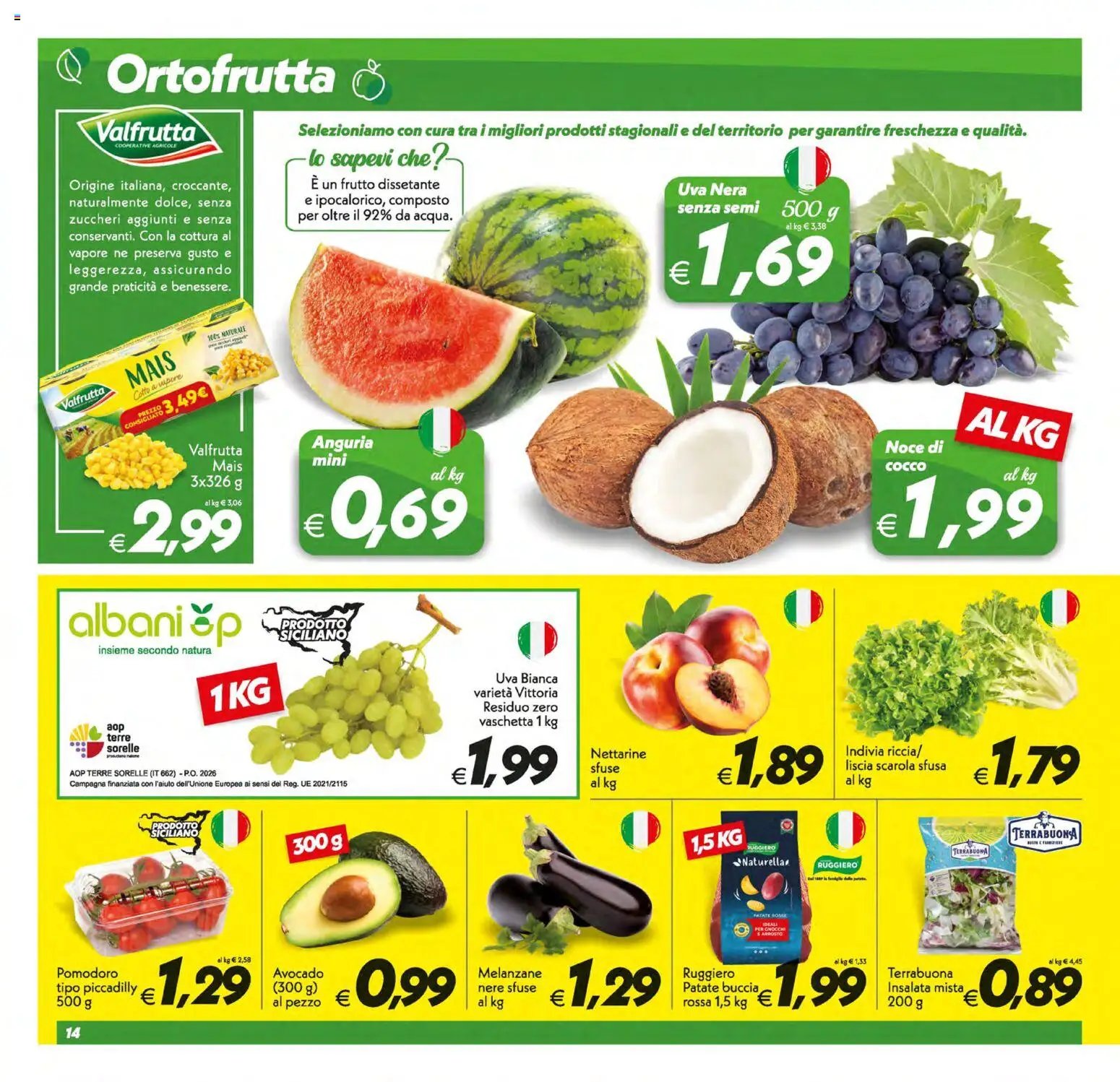 SuperConveniente volantino Gela, Vittoria