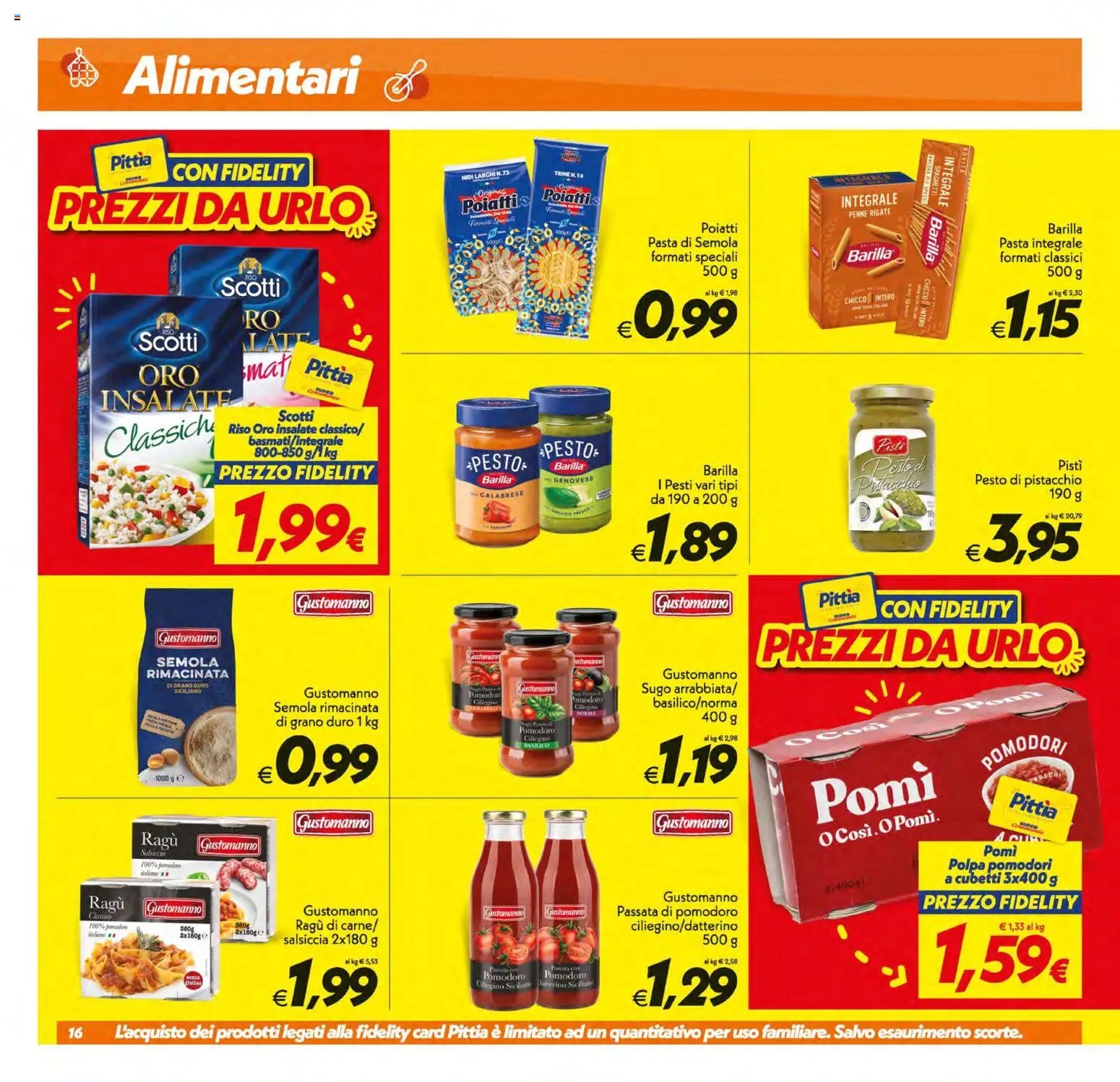 SuperConveniente volantino Gela, Vittoria