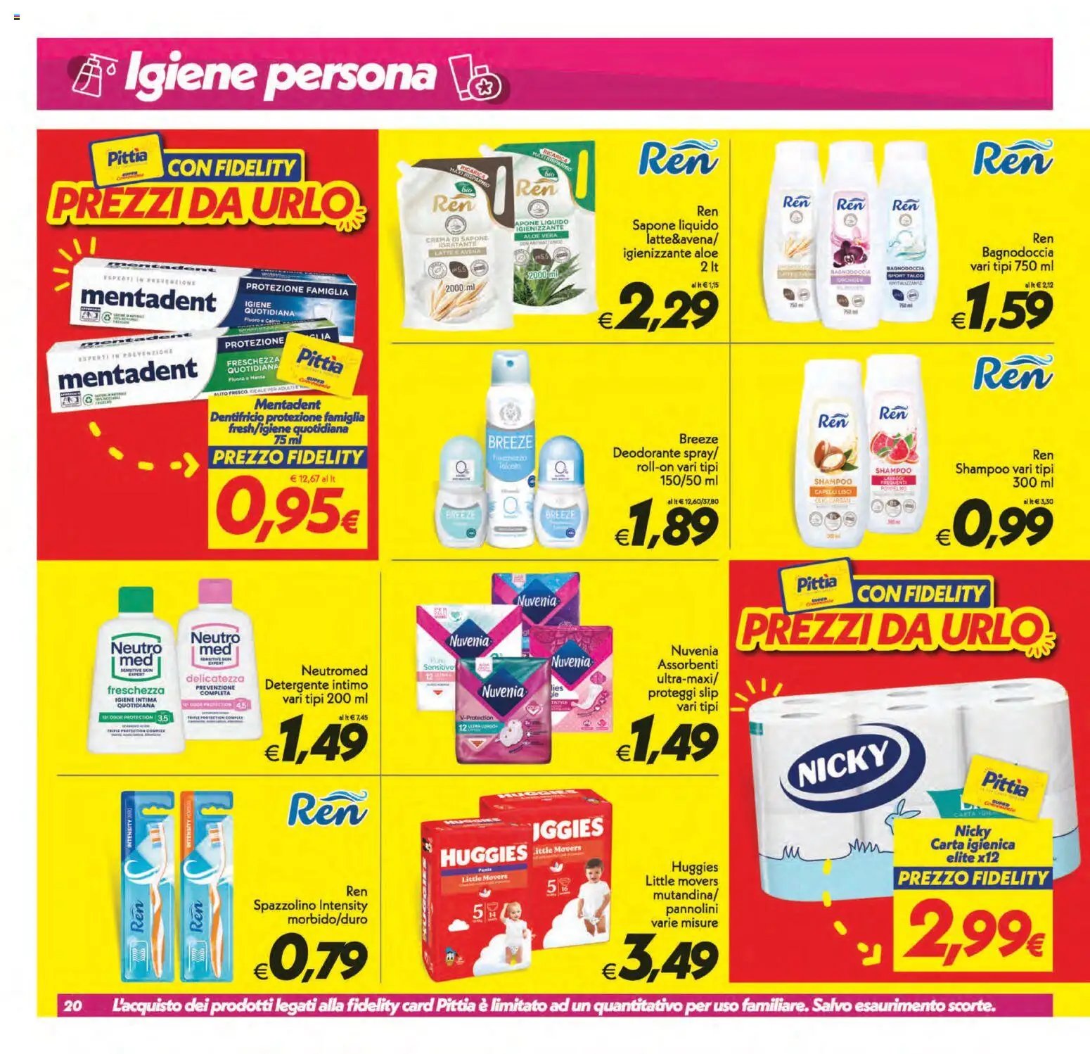 SuperConveniente volantino Gela, Vittoria