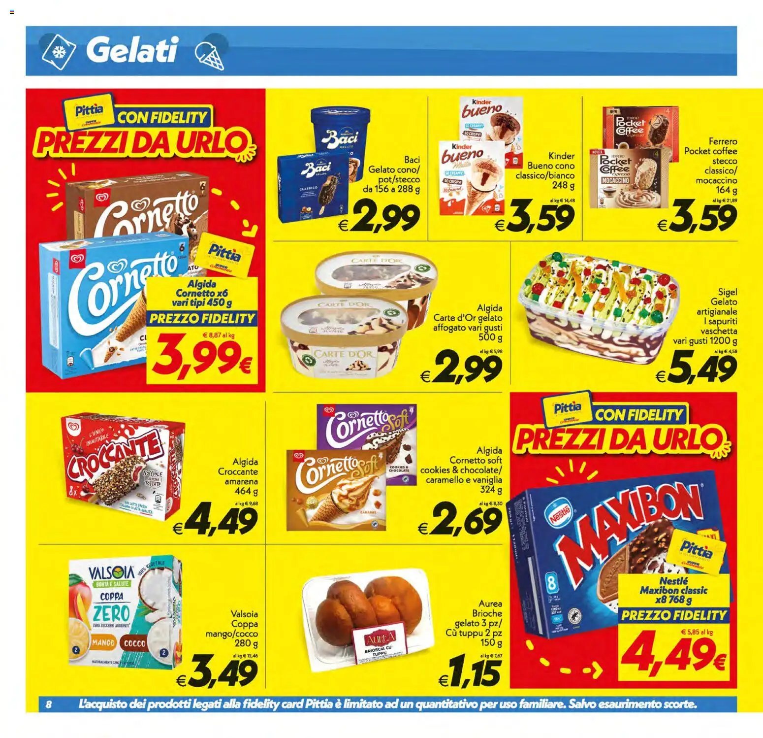 SuperConveniente volantino Gela, Vittoria