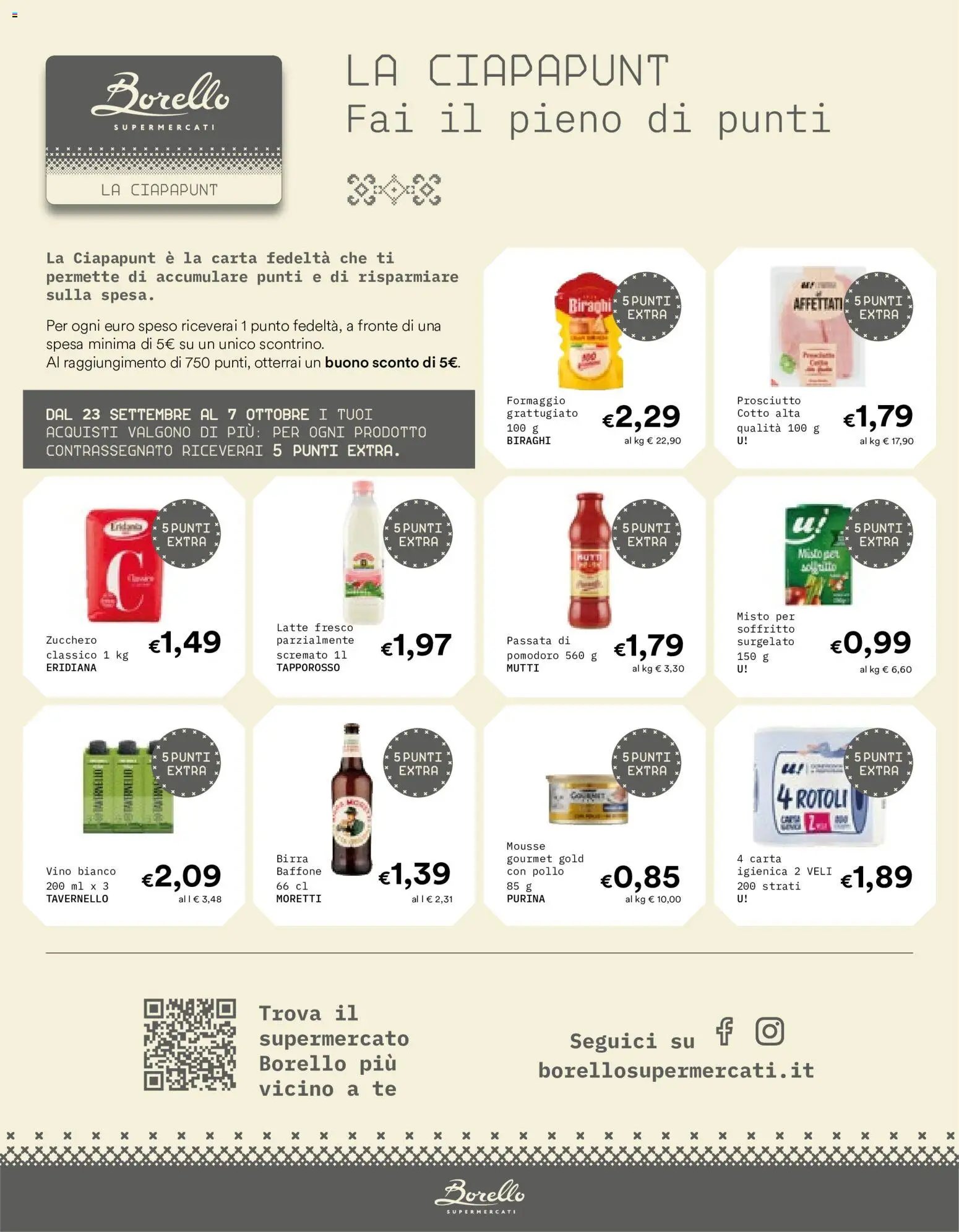 Borello Supermercati volantino