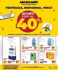 Arcaplanet volantino