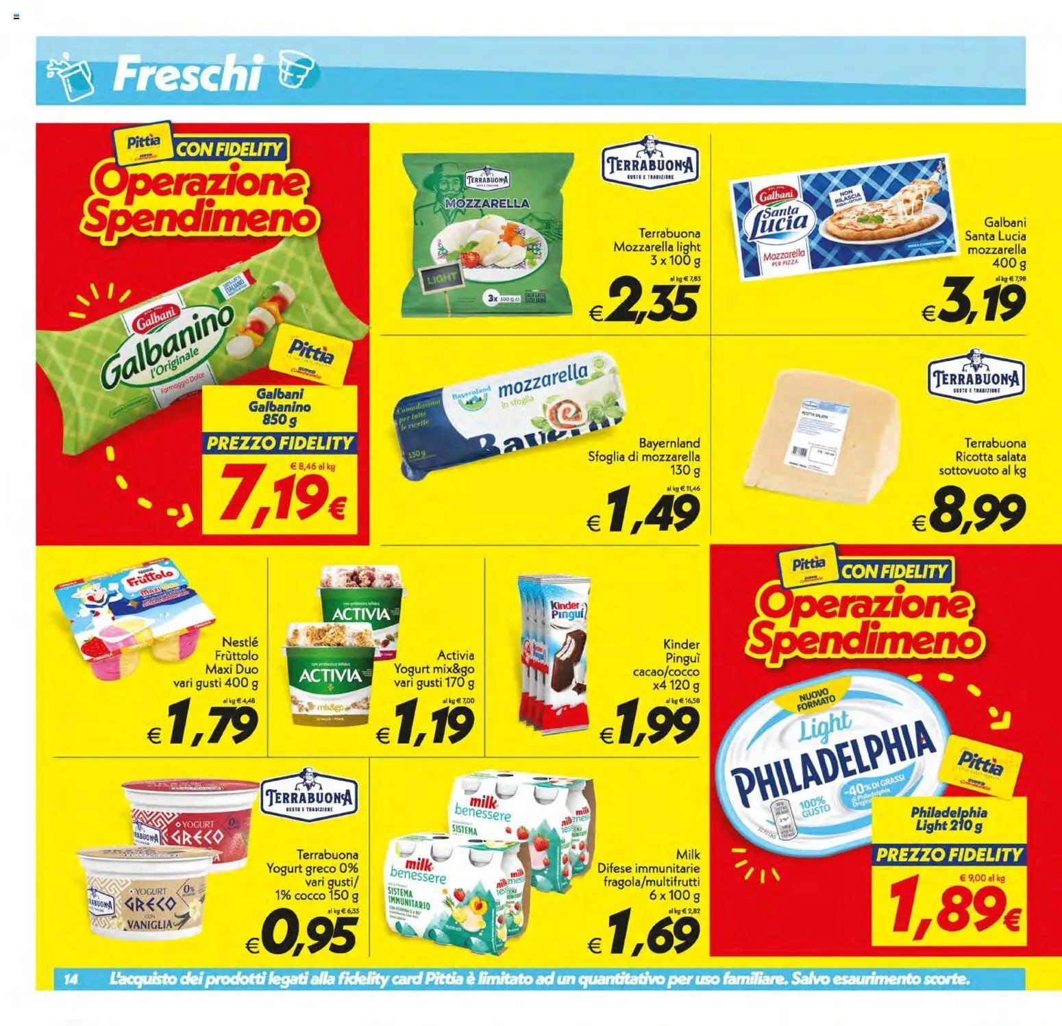 SuperConveniente volantino Gela, Vittoria