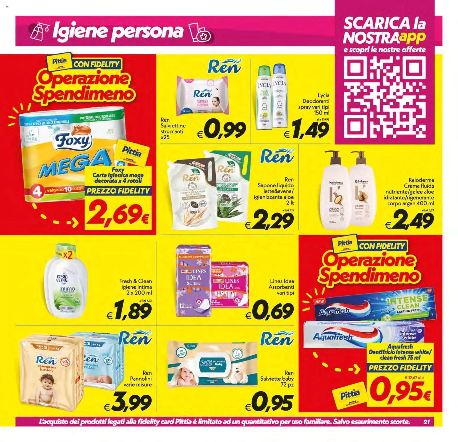 SuperConveniente volantino Gela, Vittoria