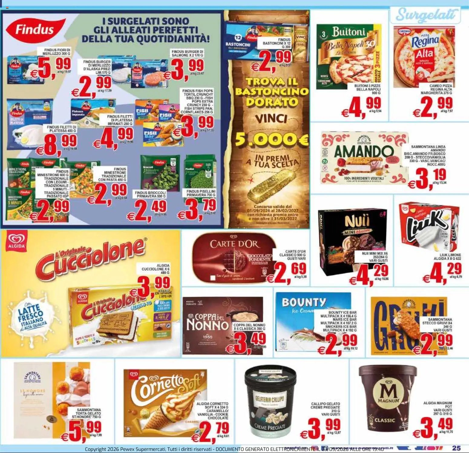 Pewex volantino via Rubicone