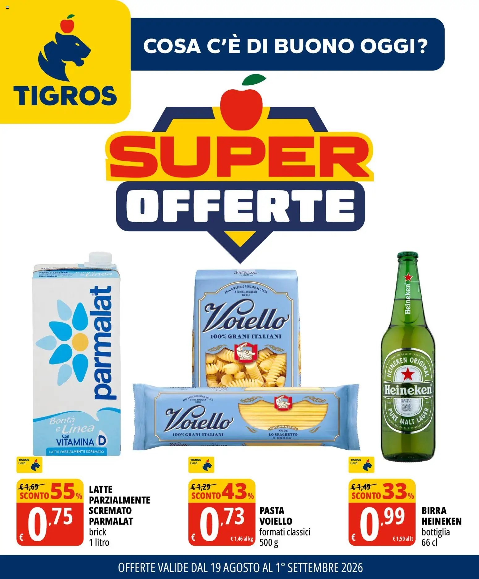 Tigros volantino