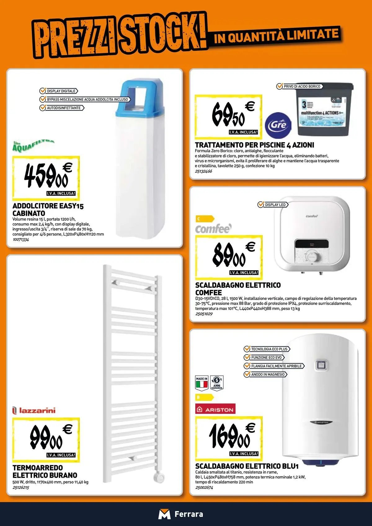 TECNOMAT - Straordinari prezzi stock!