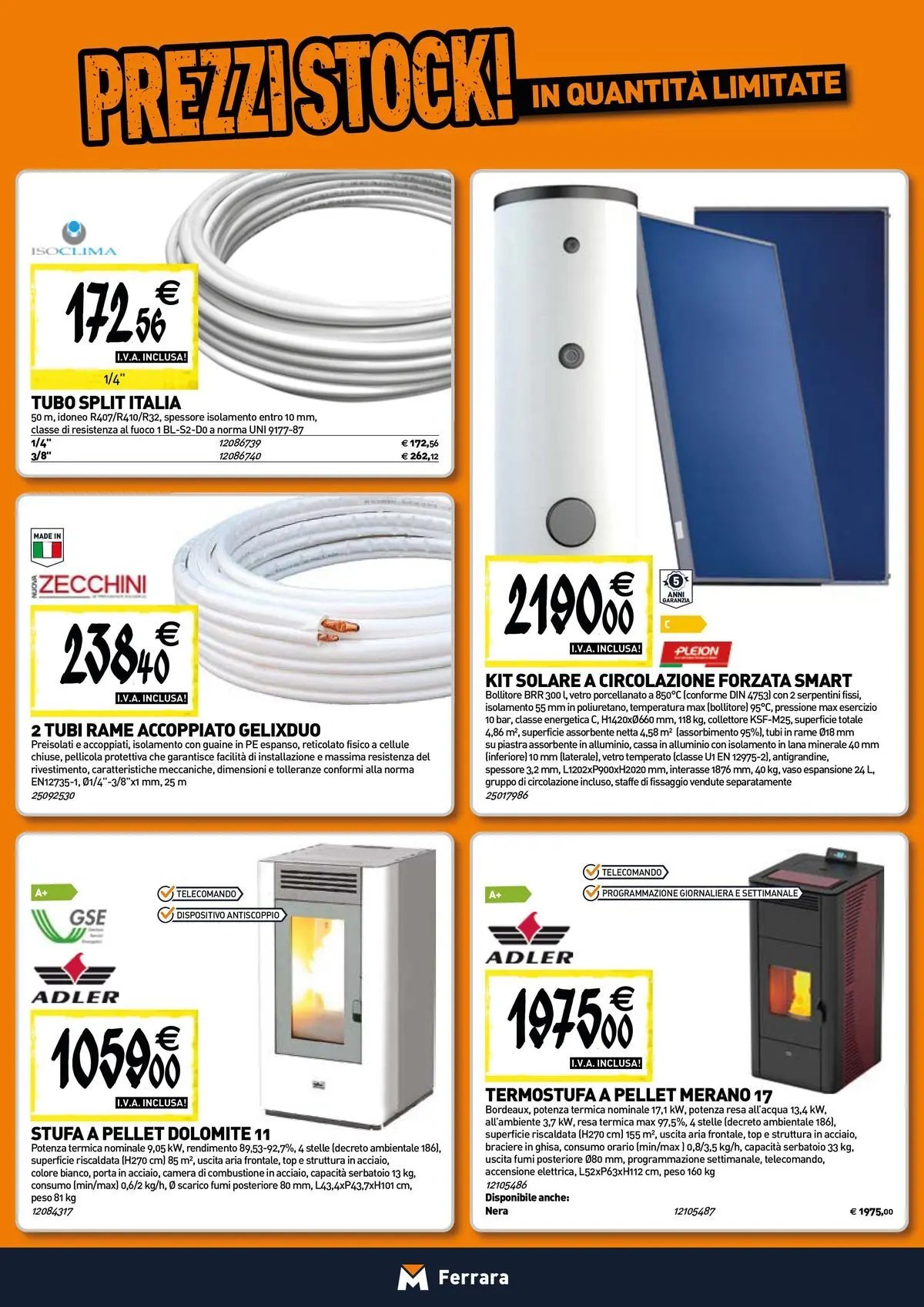 TECNOMAT - Straordinari prezzi stock!