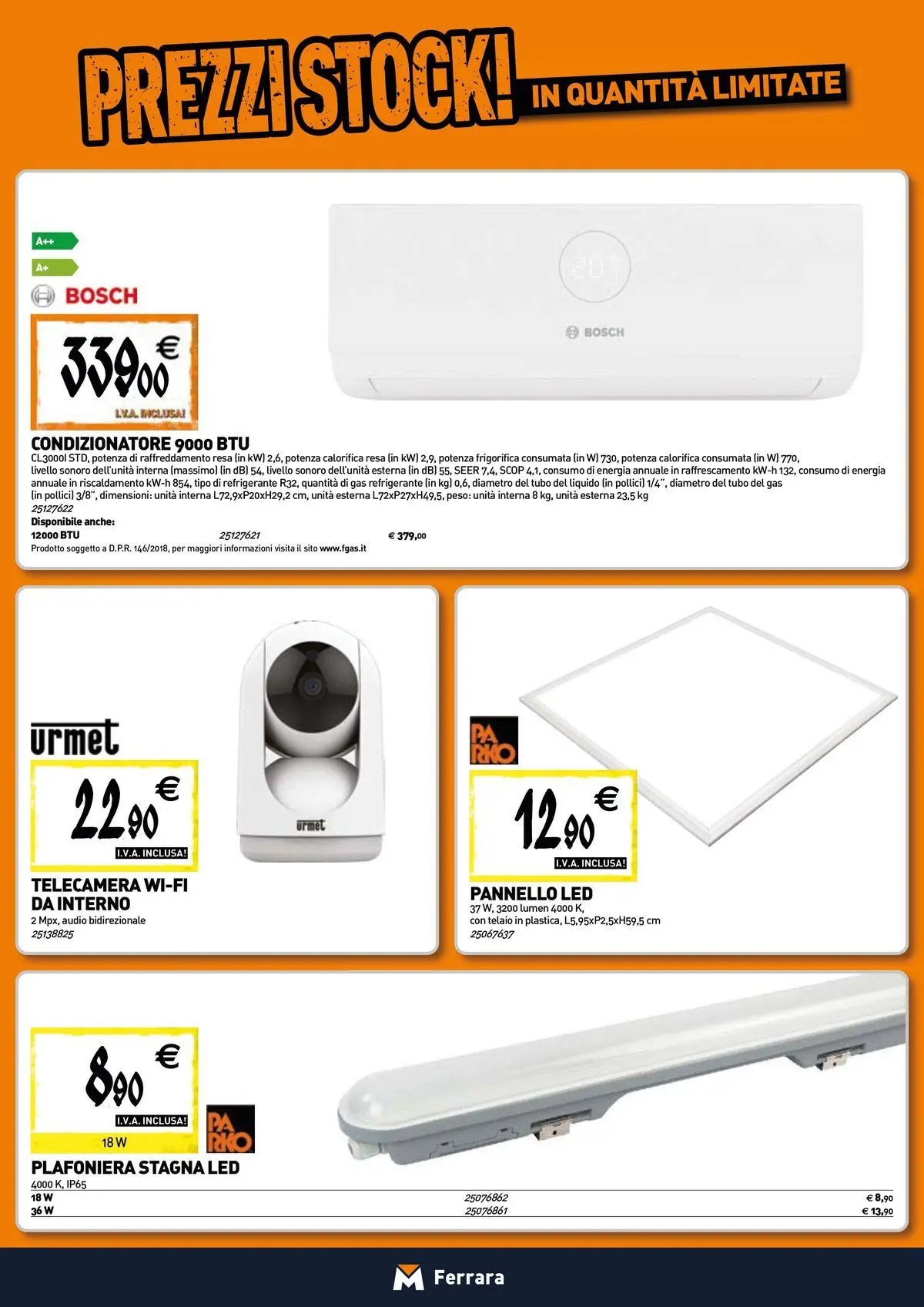 TECNOMAT - Straordinari prezzi stock!