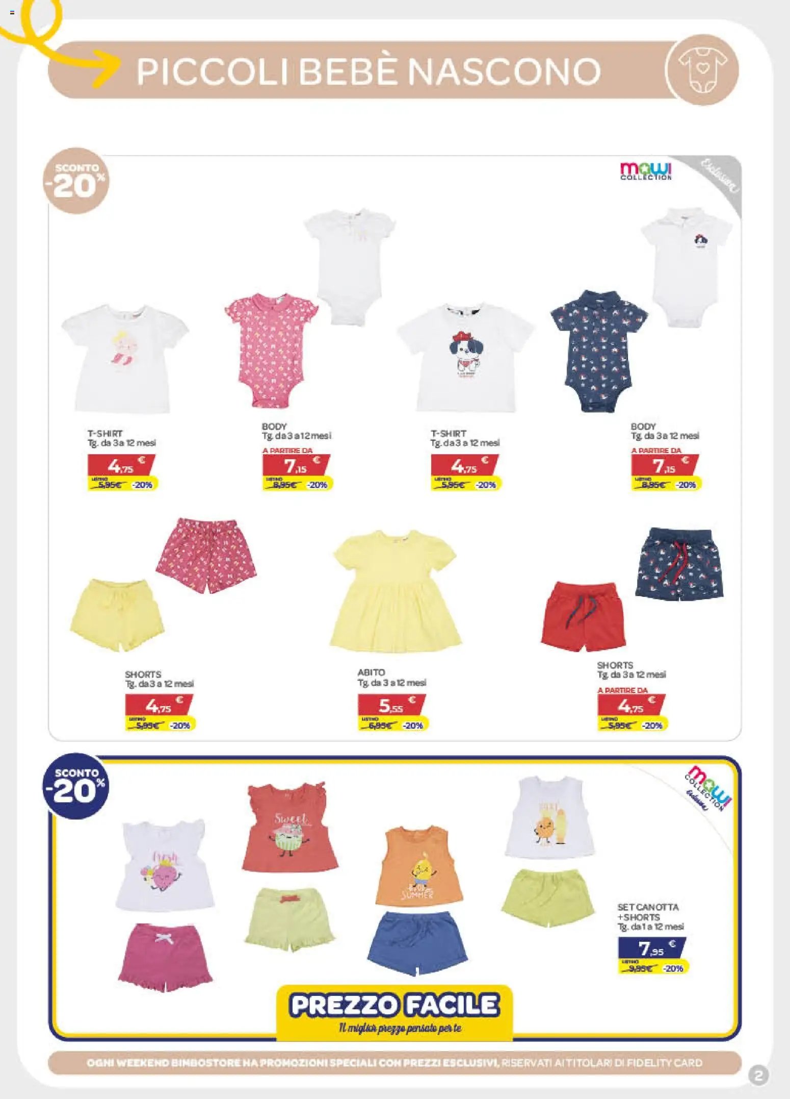 Bimbo store volantino