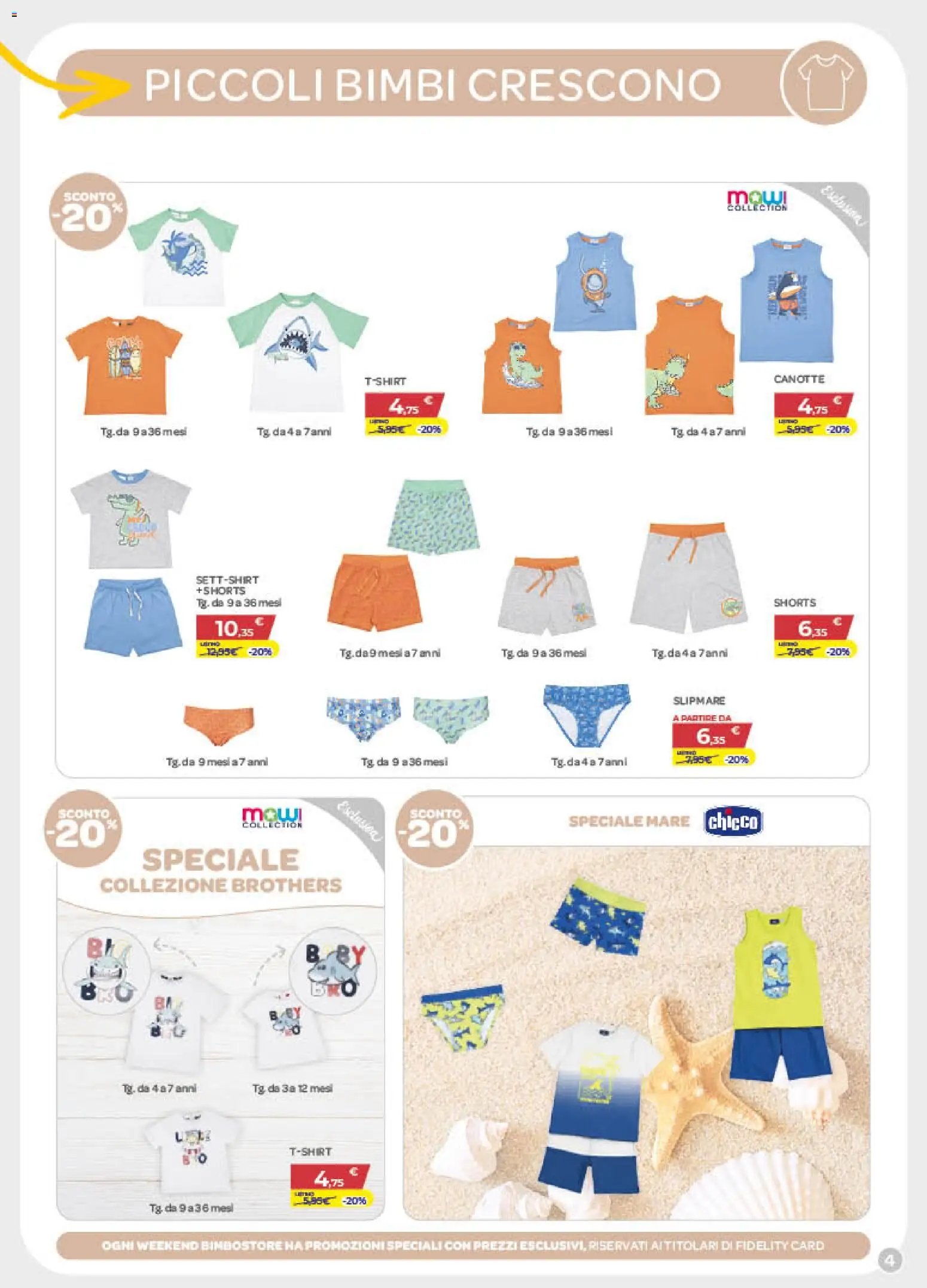 Bimbo store volantino