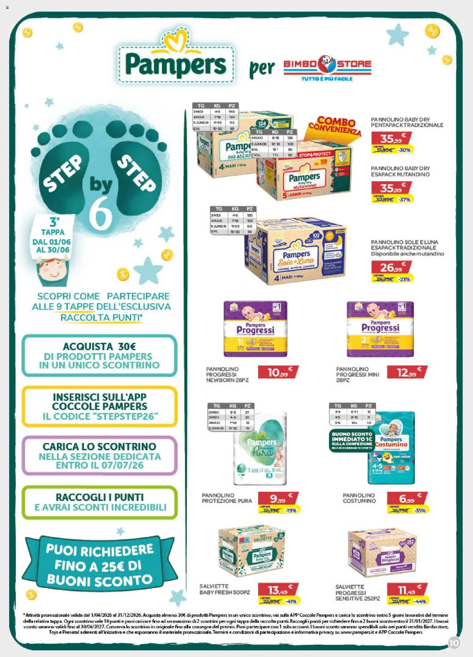 Bimbo store volantino