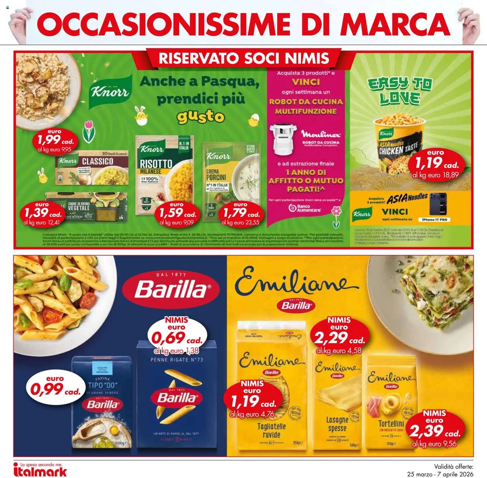Italmark volantino Occasionissime di Marca (2026-04-25 - 2027-04-07)