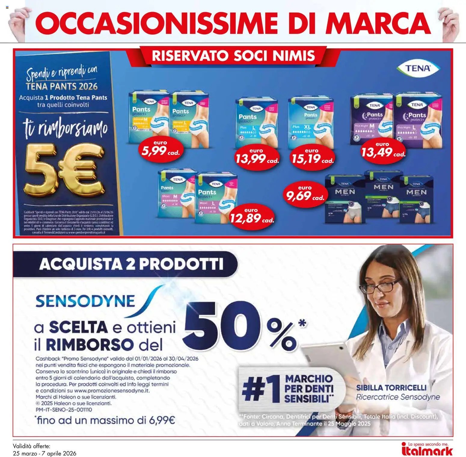 Italmark volantino Occasionissime di Marca (2026-04-25 - 2027-04-07)