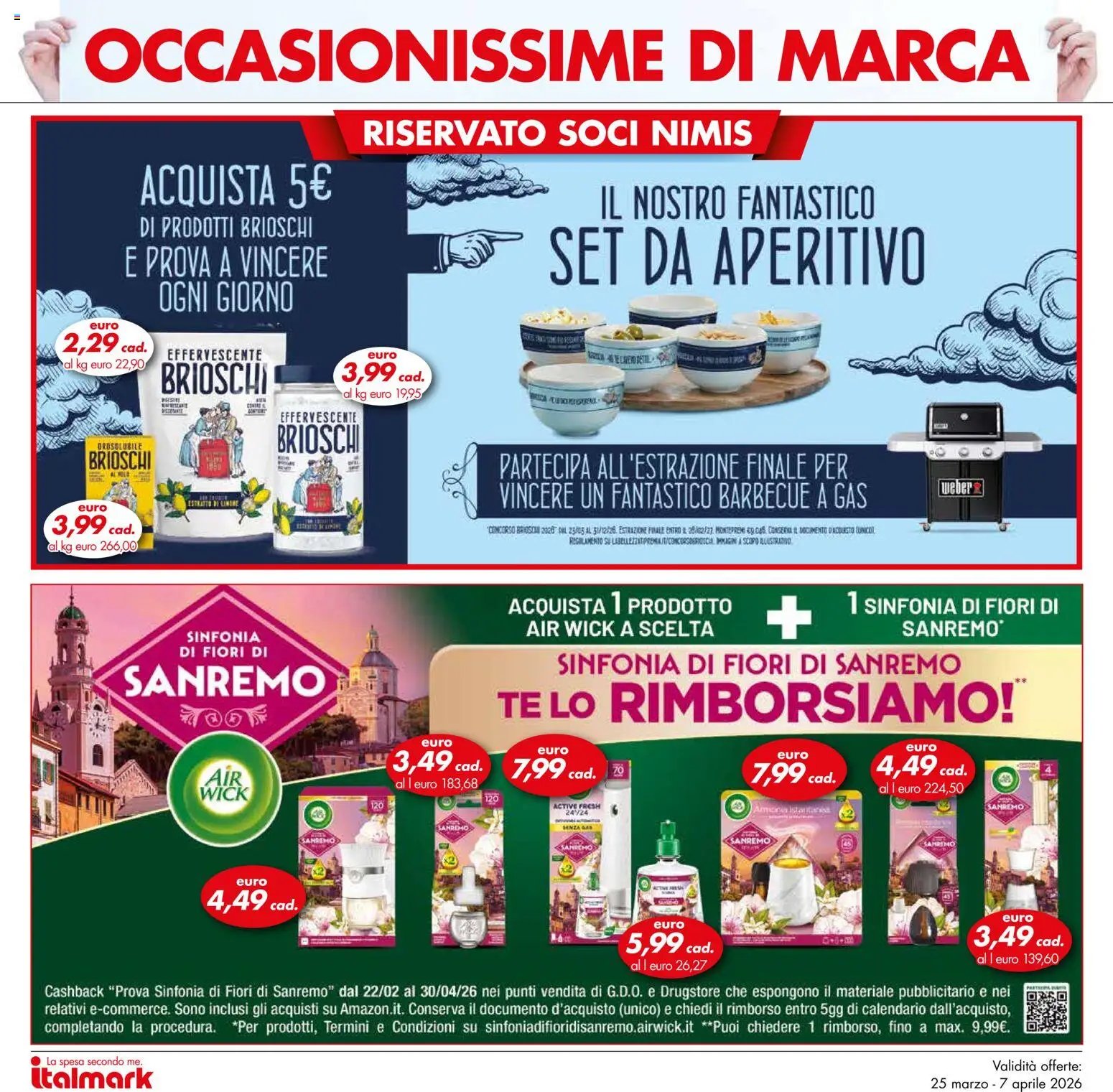 Italmark volantino Occasionissime di Marca (2026-04-25 - 2027-04-07)