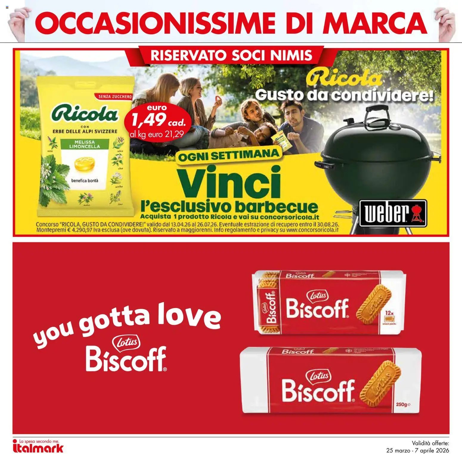 Italmark volantino Occasionissime di Marca (2026-04-25 - 2027-04-07)
