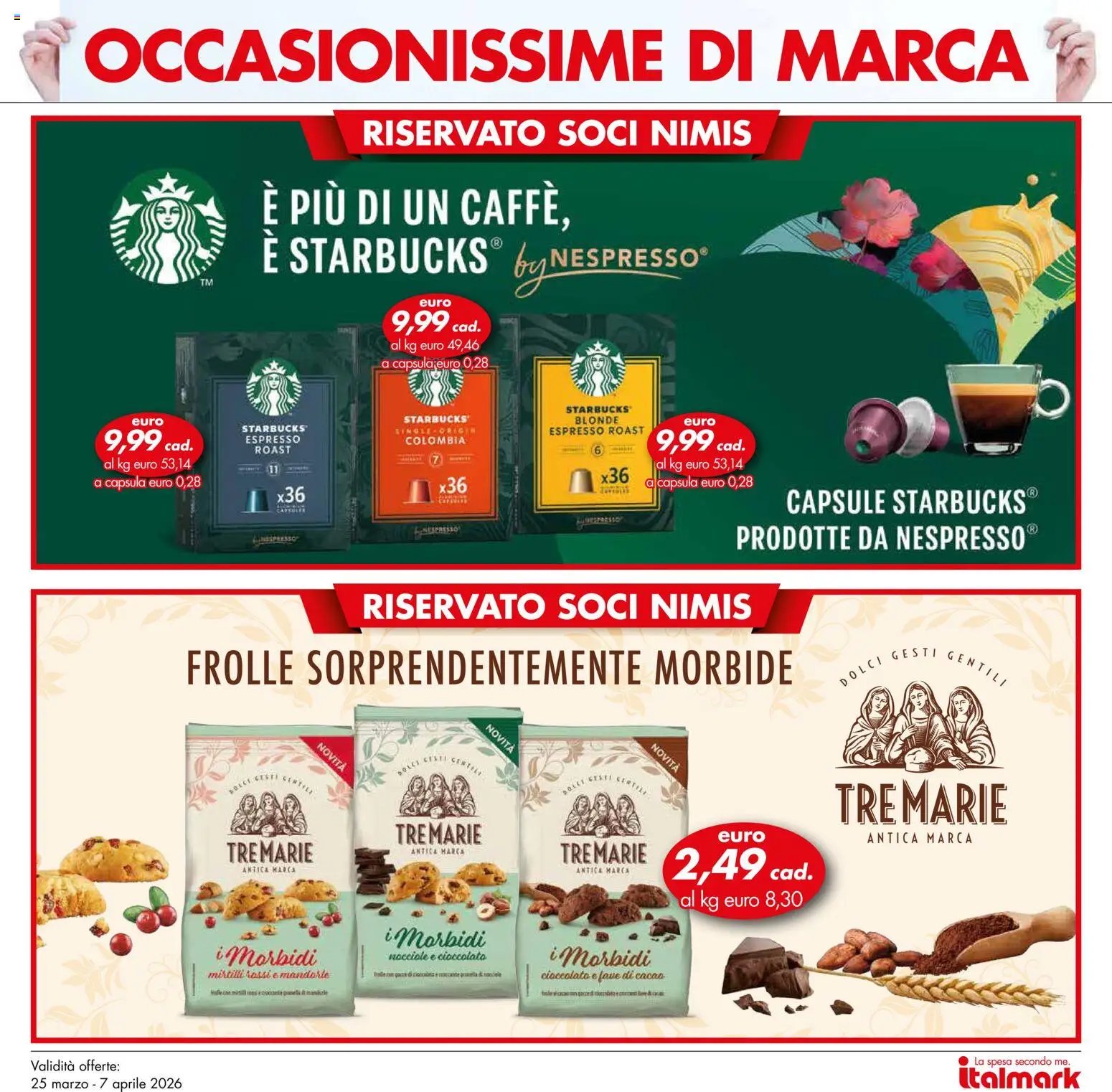 Italmark volantino Occasionissime di Marca (2026-04-25 - 2027-04-07)