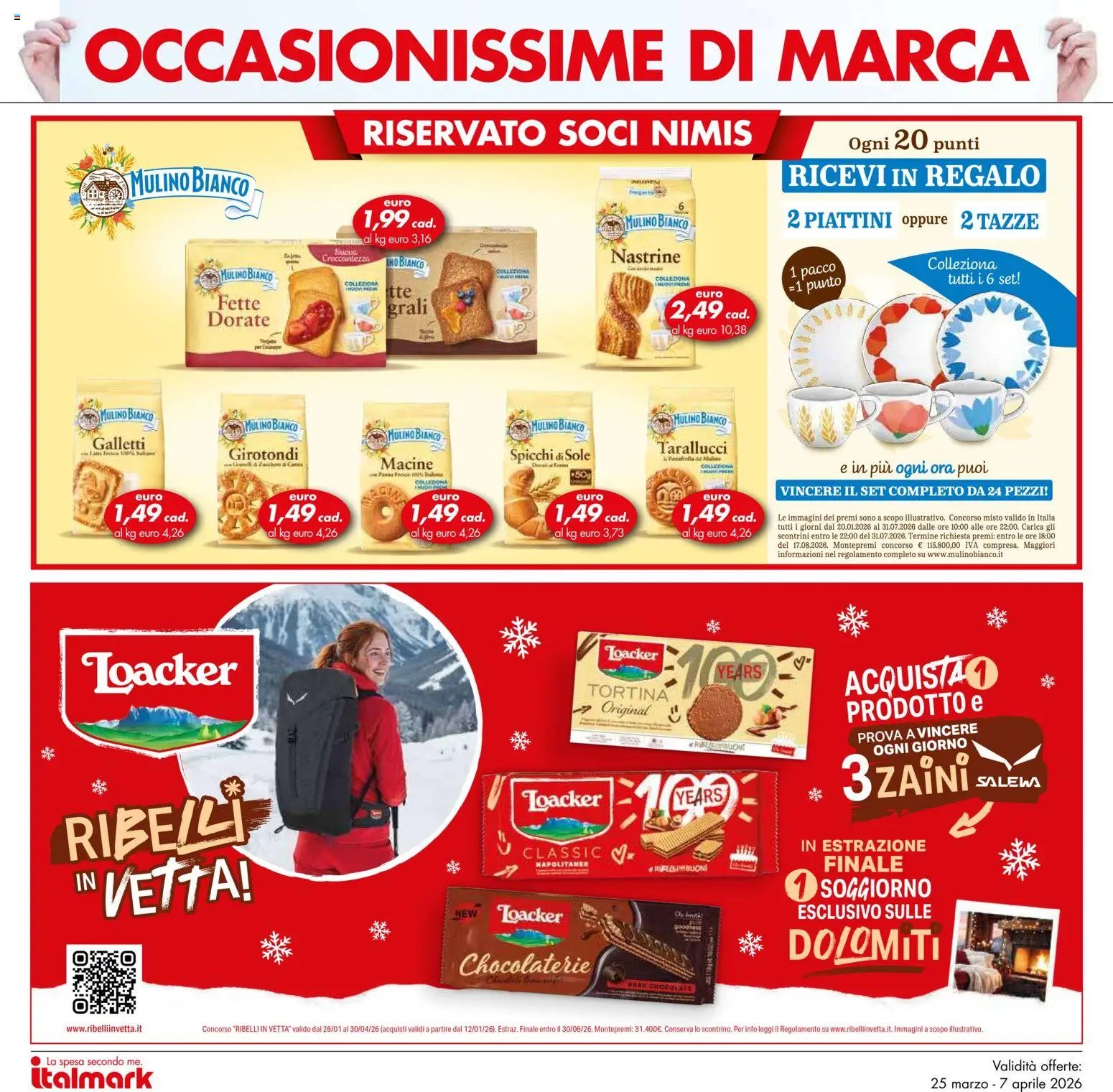 Italmark volantino Occasionissime di Marca (2026-04-25 - 2027-04-07)