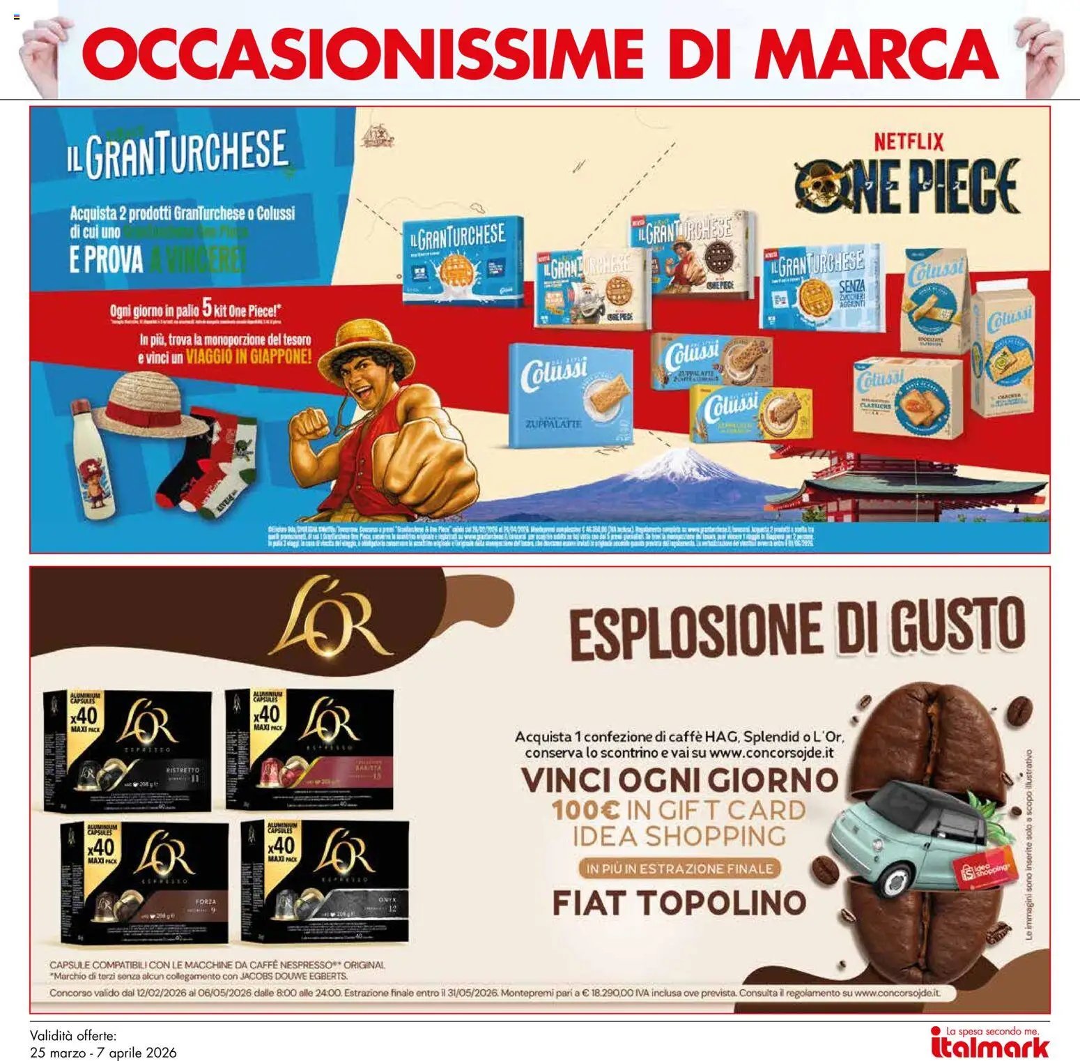 Italmark volantino Occasionissime di Marca (2026-04-25 - 2027-04-07)