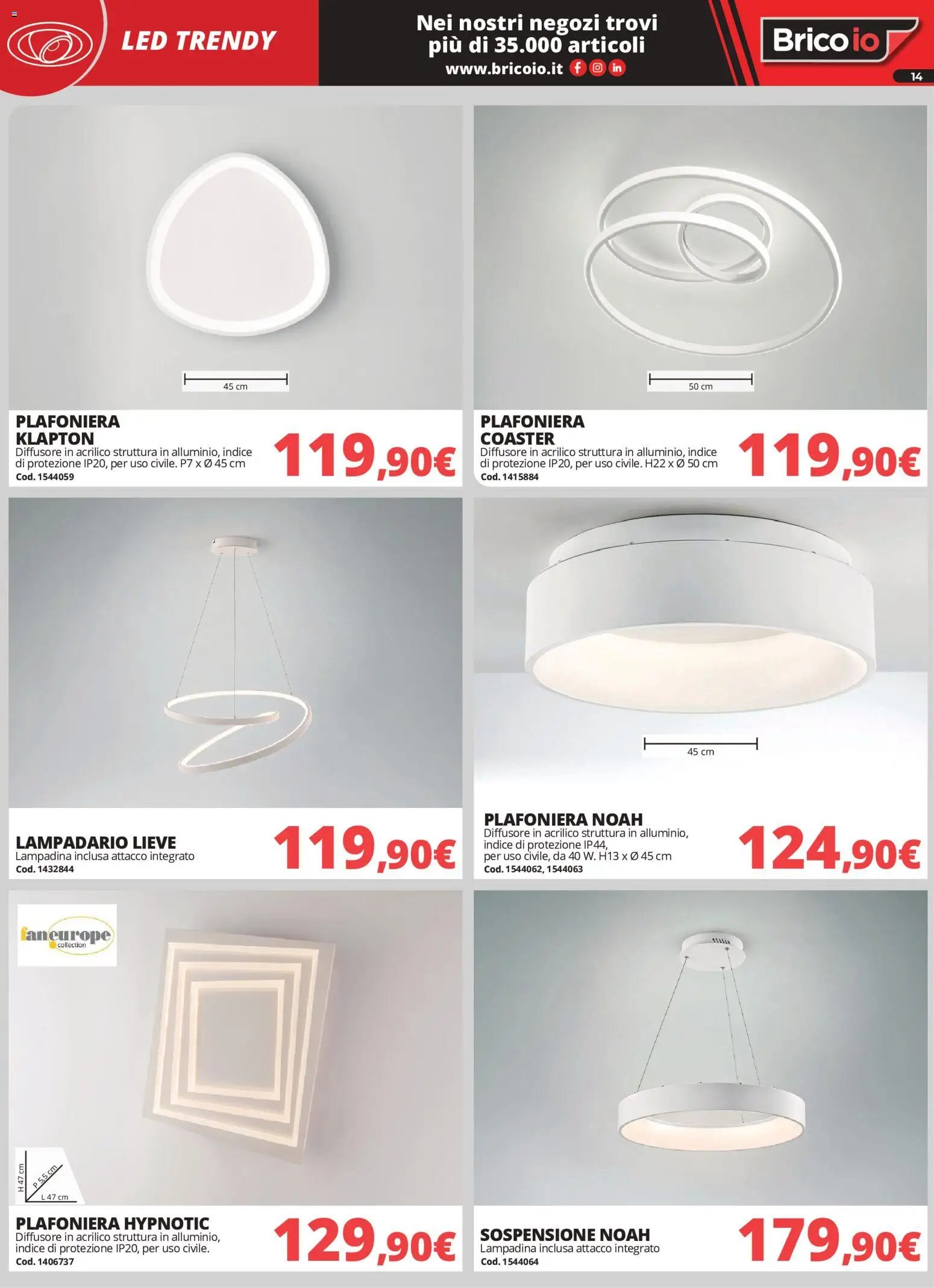 Brico io volantino Illuminazione